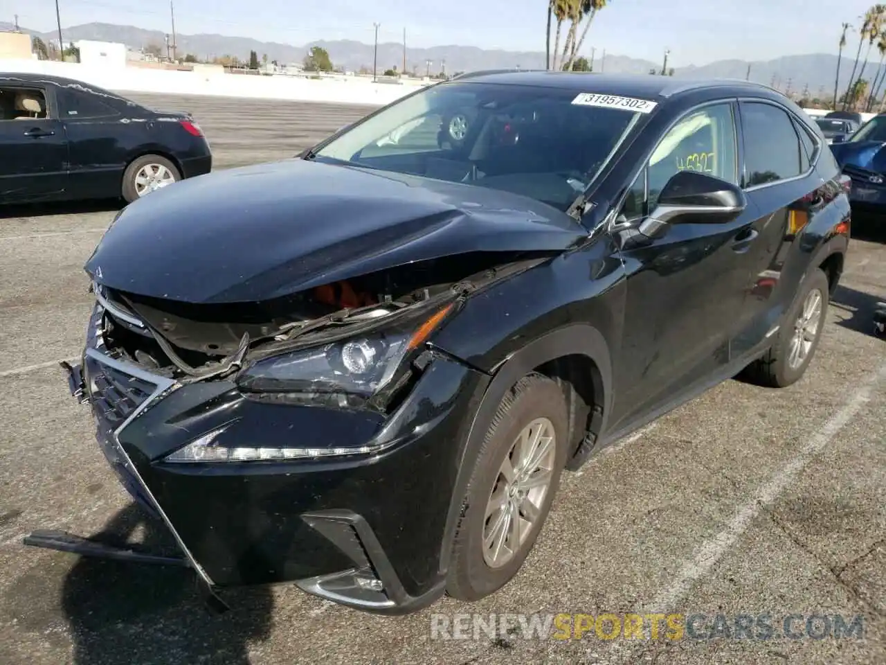 2 Photograph of a damaged car JTJBJRBZ3K2102466 LEXUS NX 2019