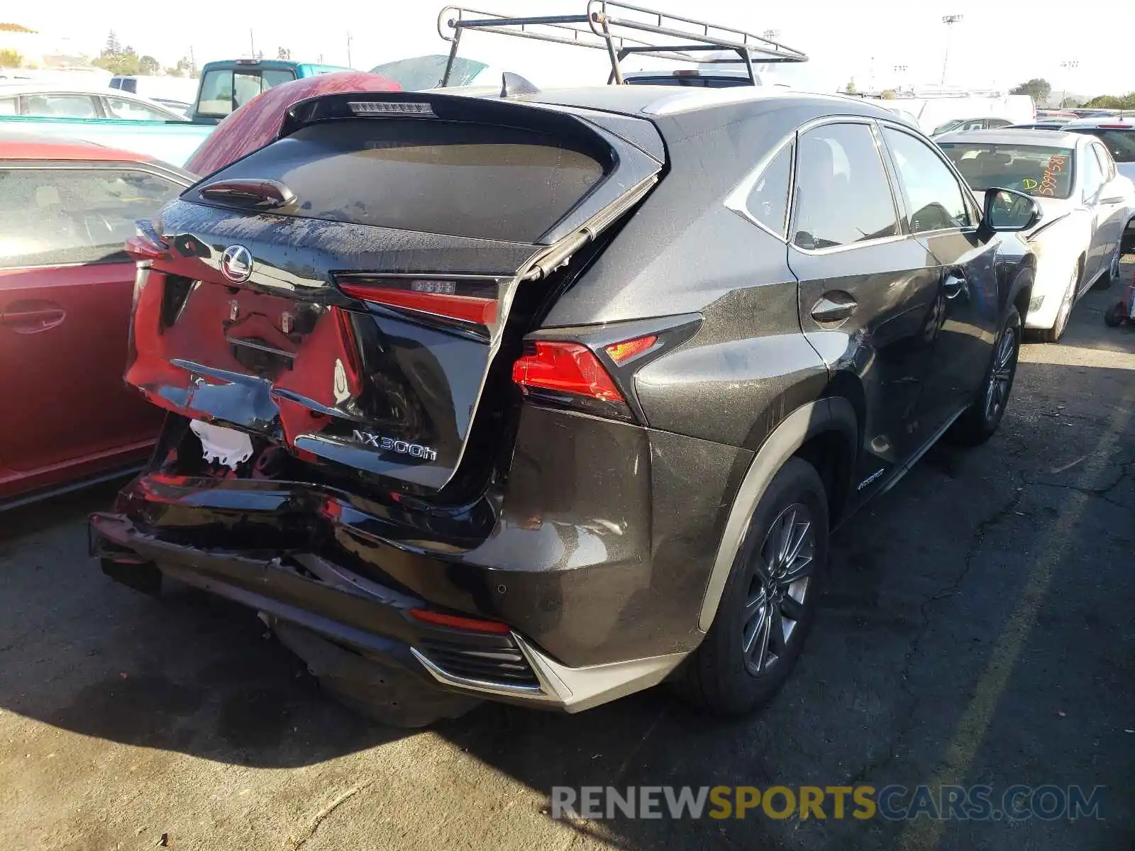 4 Photograph of a damaged car JTJBJRBZ3K2104007 LEXUS NX 2019