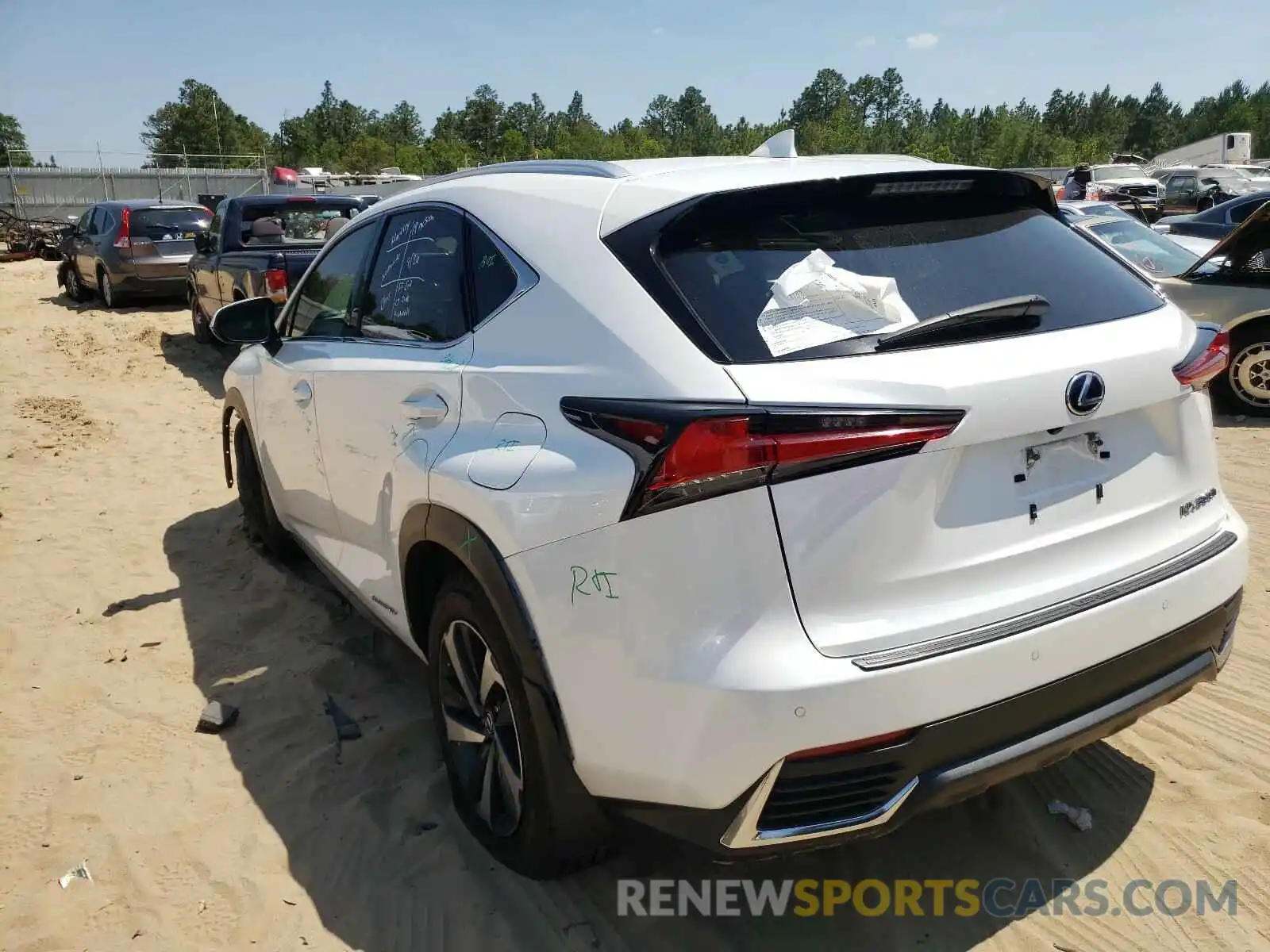 3 Photograph of a damaged car JTJBJRBZ3K2104315 LEXUS NX 2019