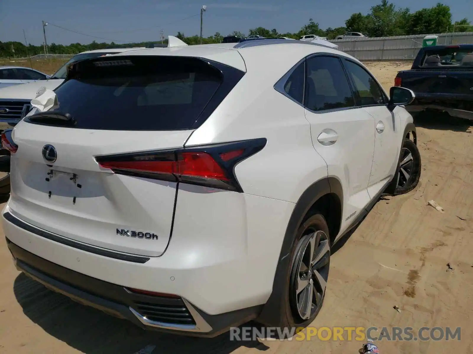 4 Photograph of a damaged car JTJBJRBZ3K2104315 LEXUS NX 2019