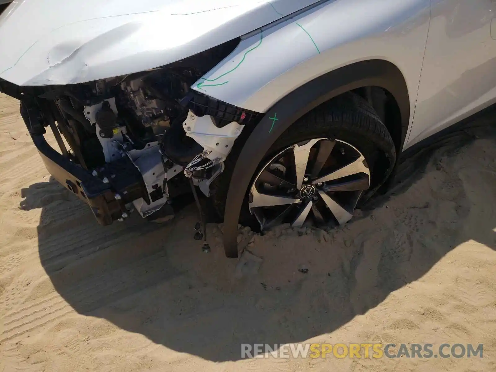 9 Photograph of a damaged car JTJBJRBZ3K2104315 LEXUS NX 2019