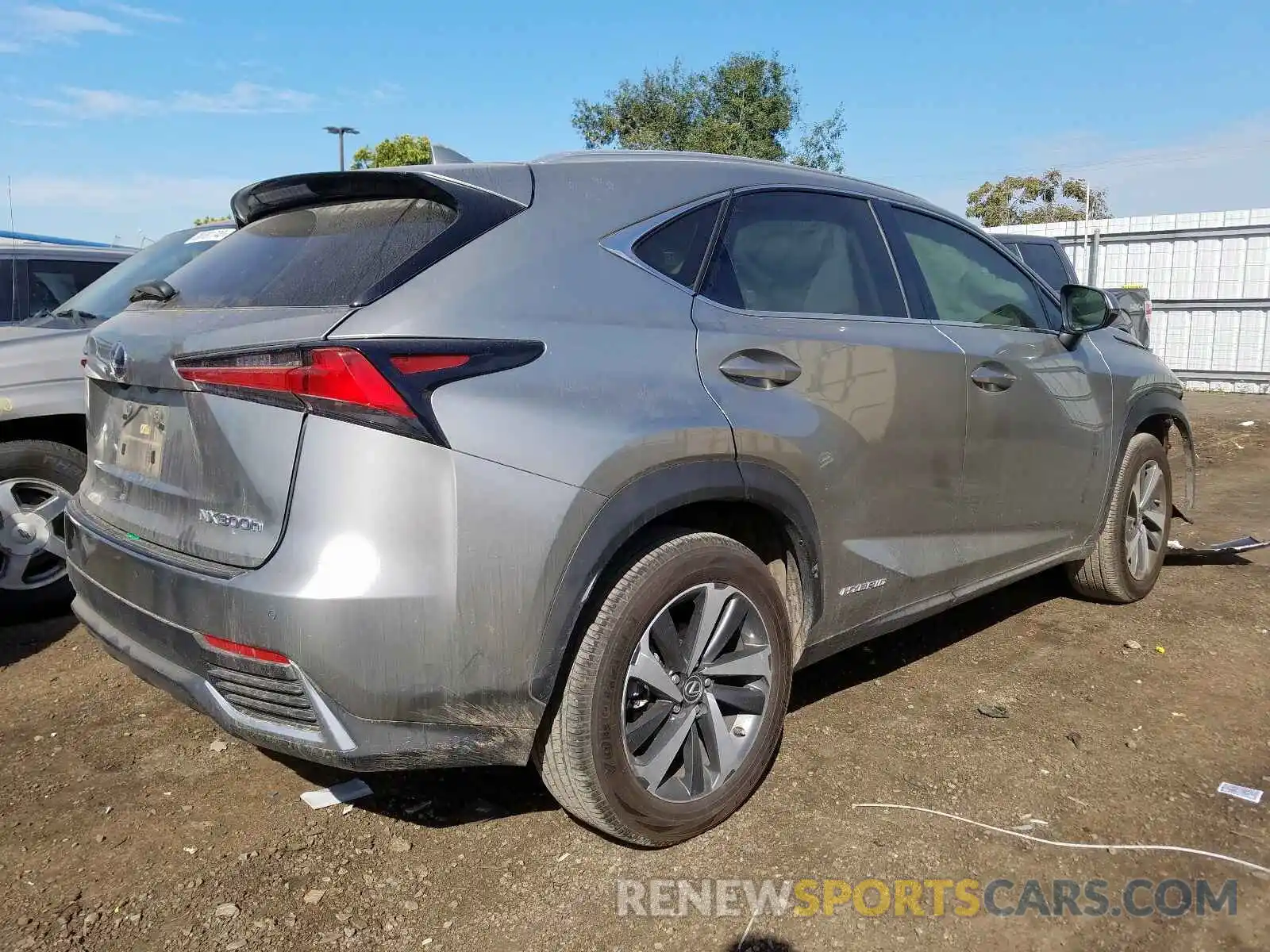 4 Фотография поврежденного автомобиля JTJBJRBZ3K2106324 LEXUS NX 2019