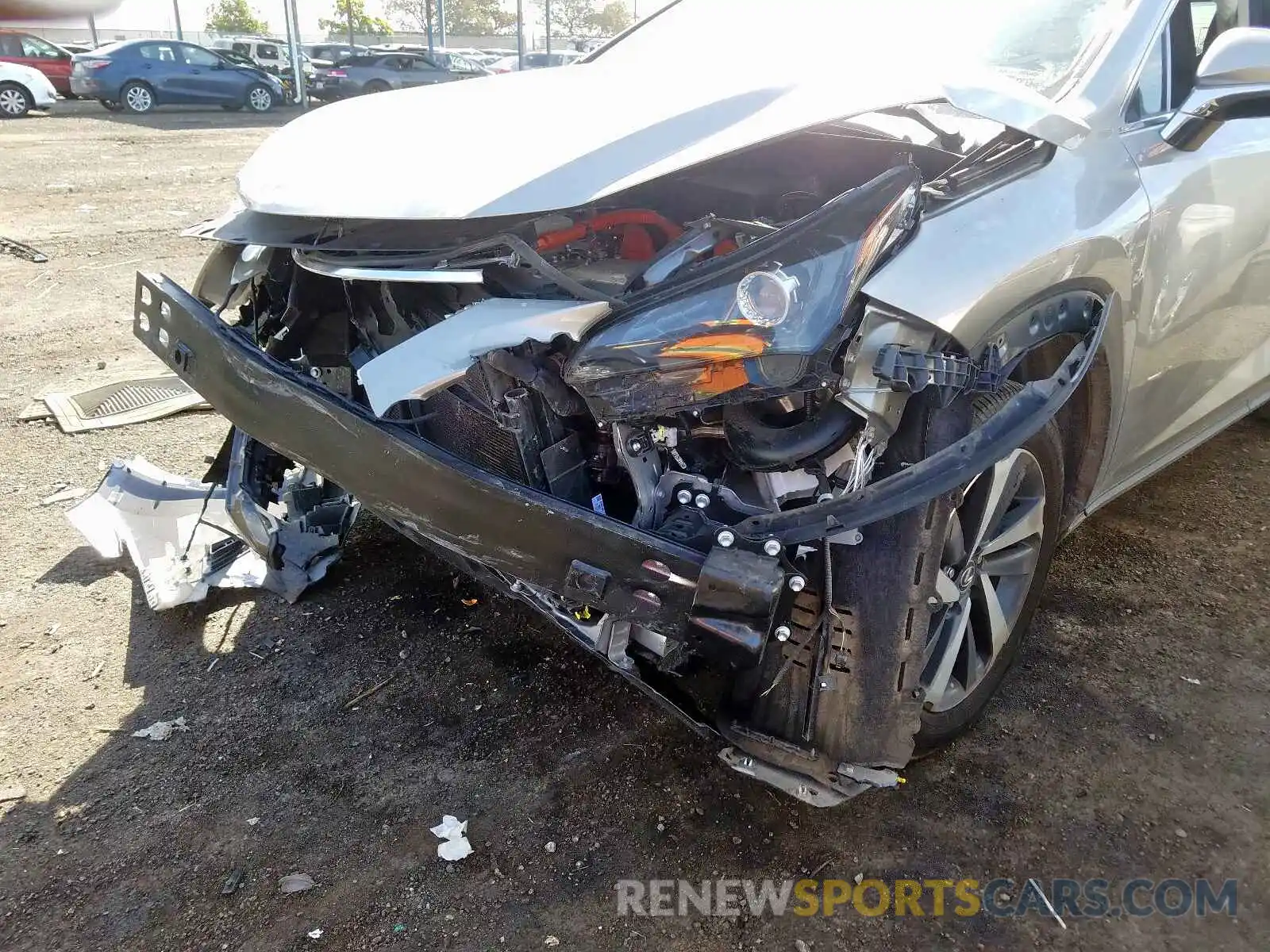 9 Photograph of a damaged car JTJBJRBZ3K2106324 LEXUS NX 2019