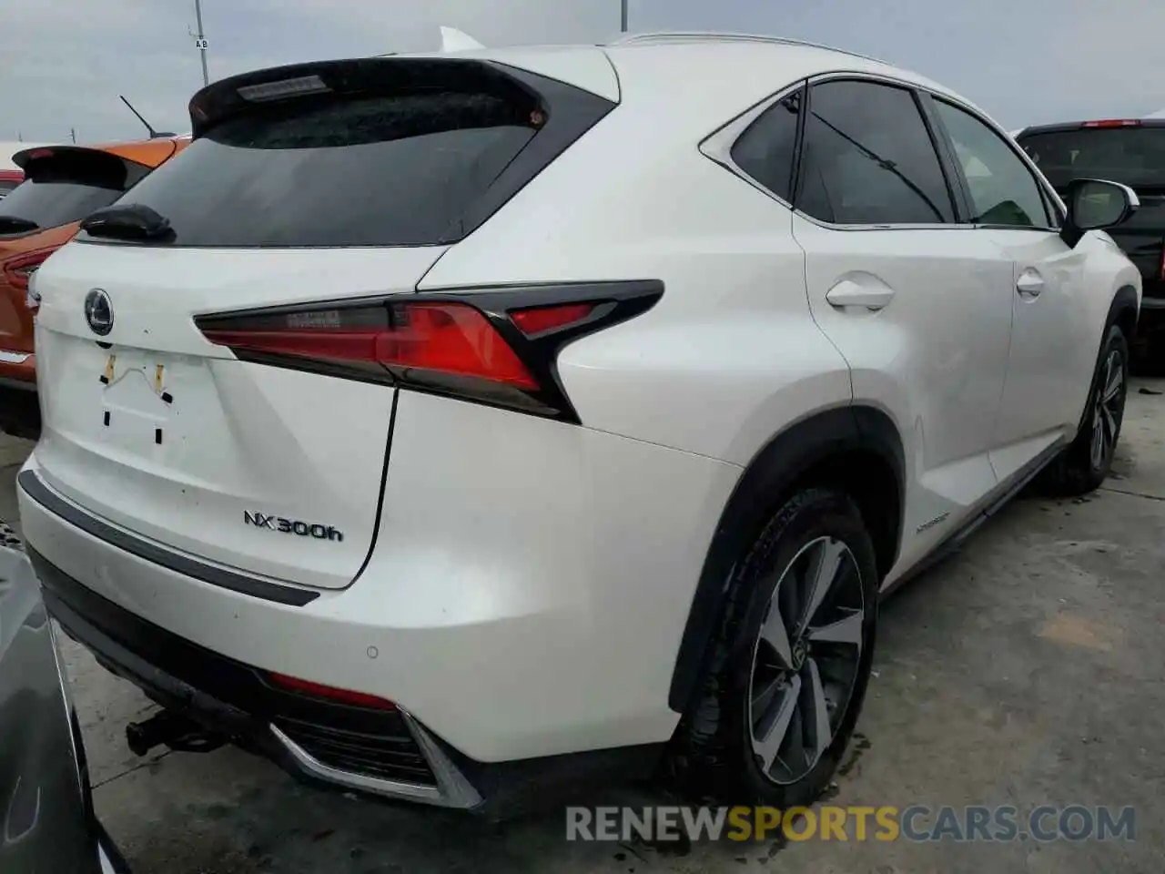 4 Фотография поврежденного автомобиля JTJBJRBZ3K2106663 LEXUS NX 2019