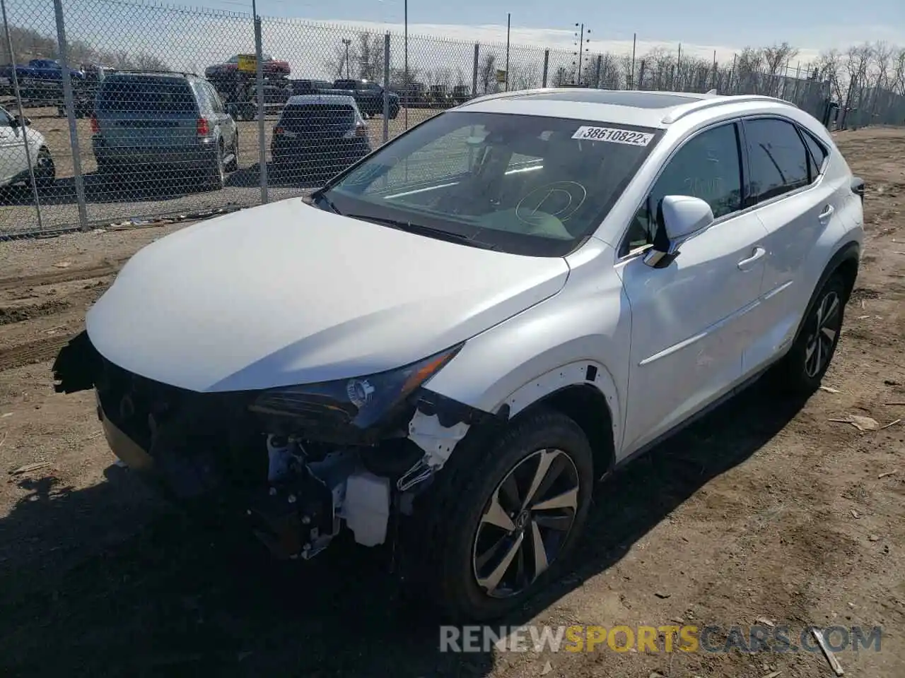 2 Photograph of a damaged car JTJBJRBZ3K2112074 LEXUS NX 2019