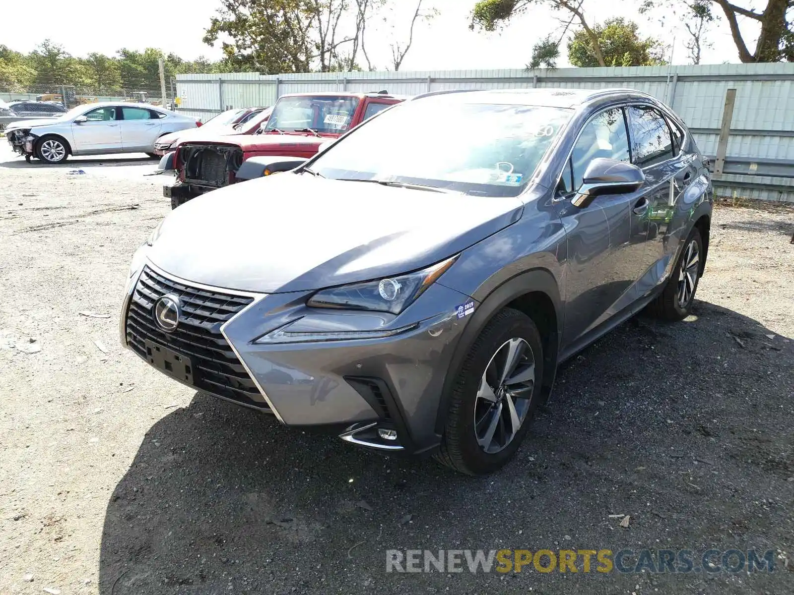 2 Photograph of a damaged car JTJBJRBZ3K2113421 LEXUS NX 2019