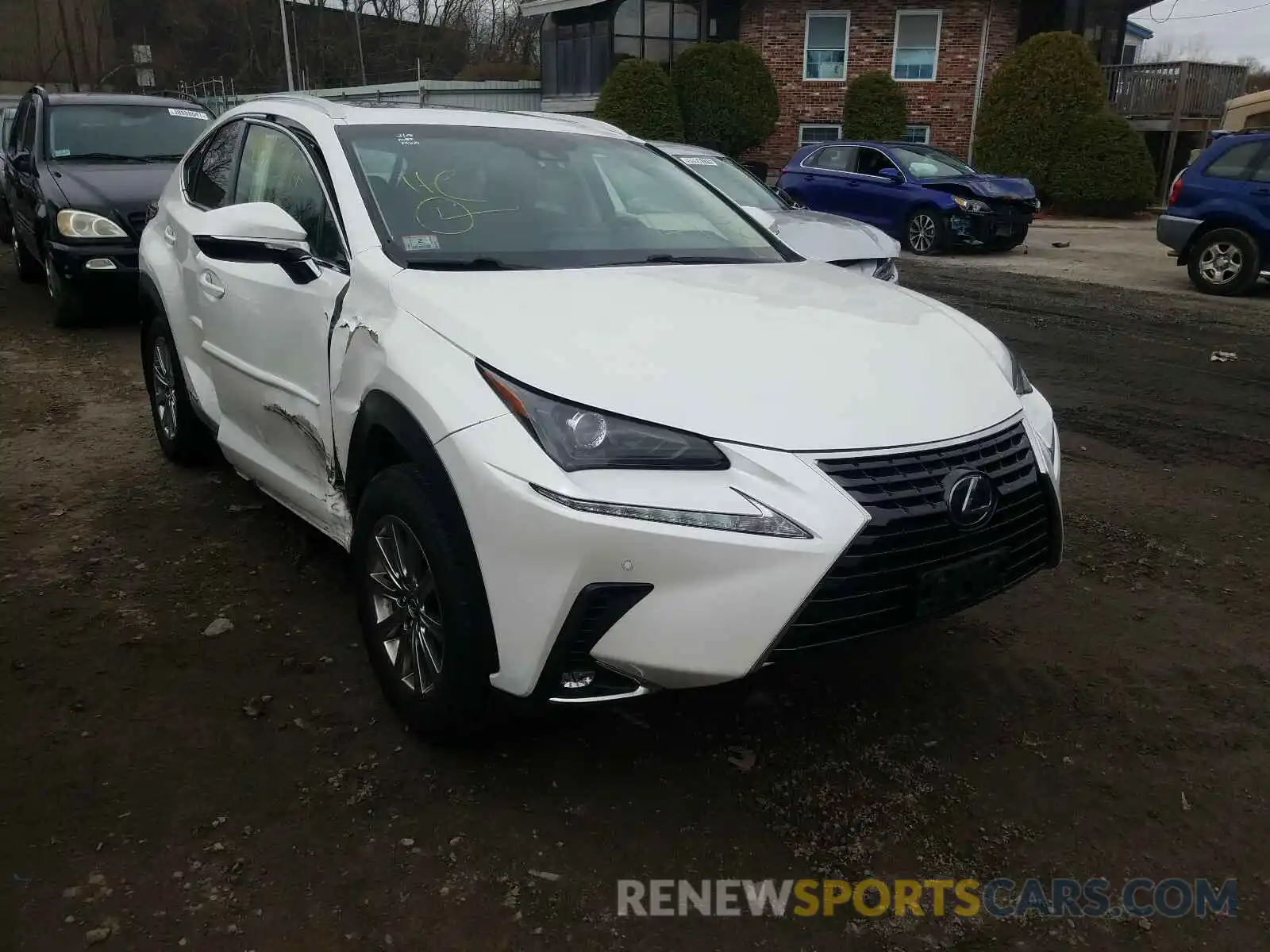 1 Photograph of a damaged car JTJBJRBZ3K2113497 LEXUS NX 2019