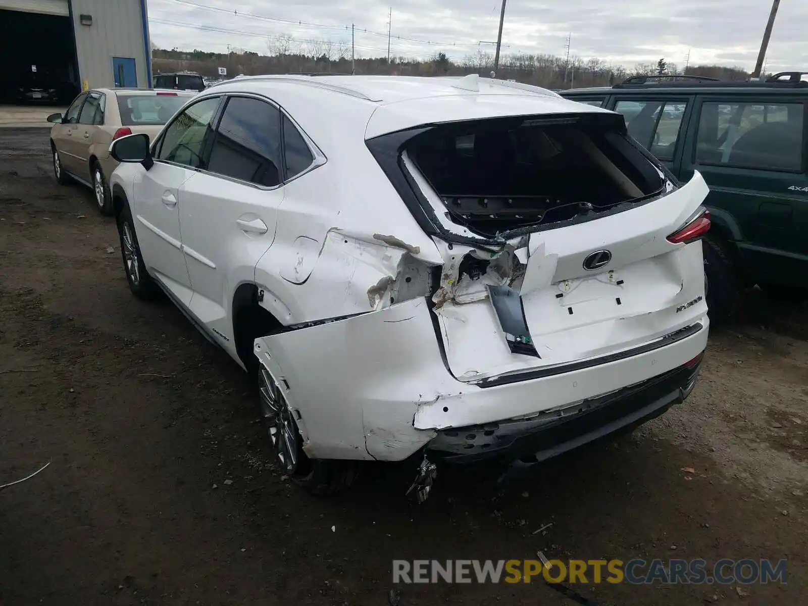 3 Фотография поврежденного автомобиля JTJBJRBZ3K2113497 LEXUS NX 2019