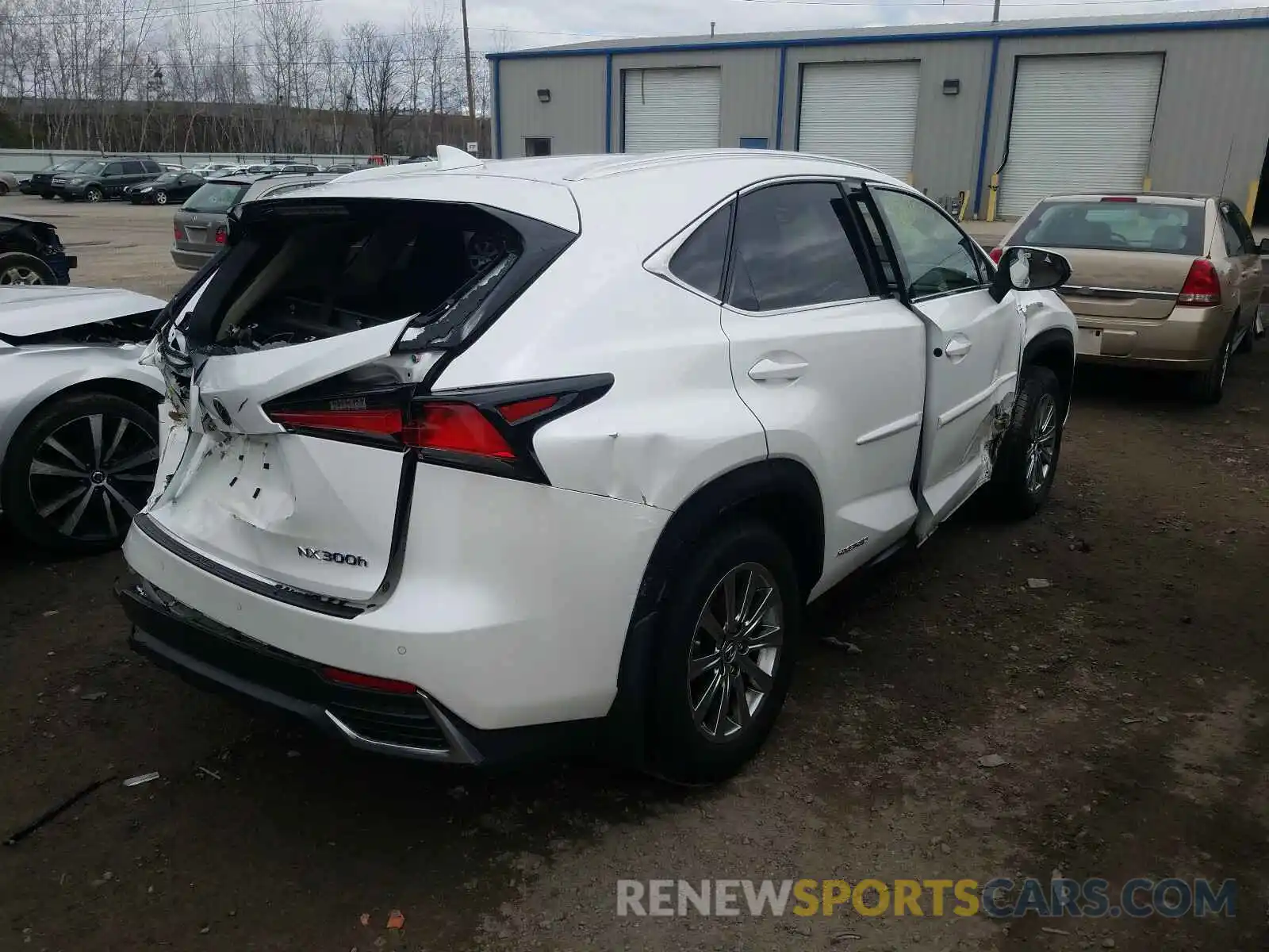 4 Photograph of a damaged car JTJBJRBZ3K2113497 LEXUS NX 2019