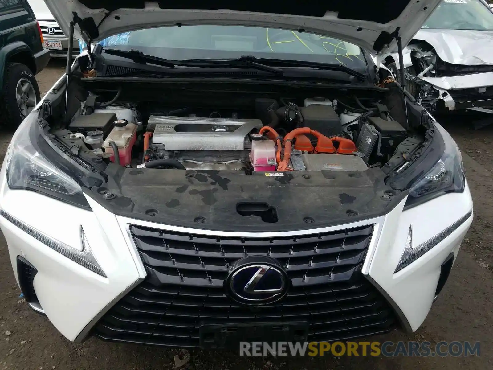 7 Photograph of a damaged car JTJBJRBZ3K2113497 LEXUS NX 2019