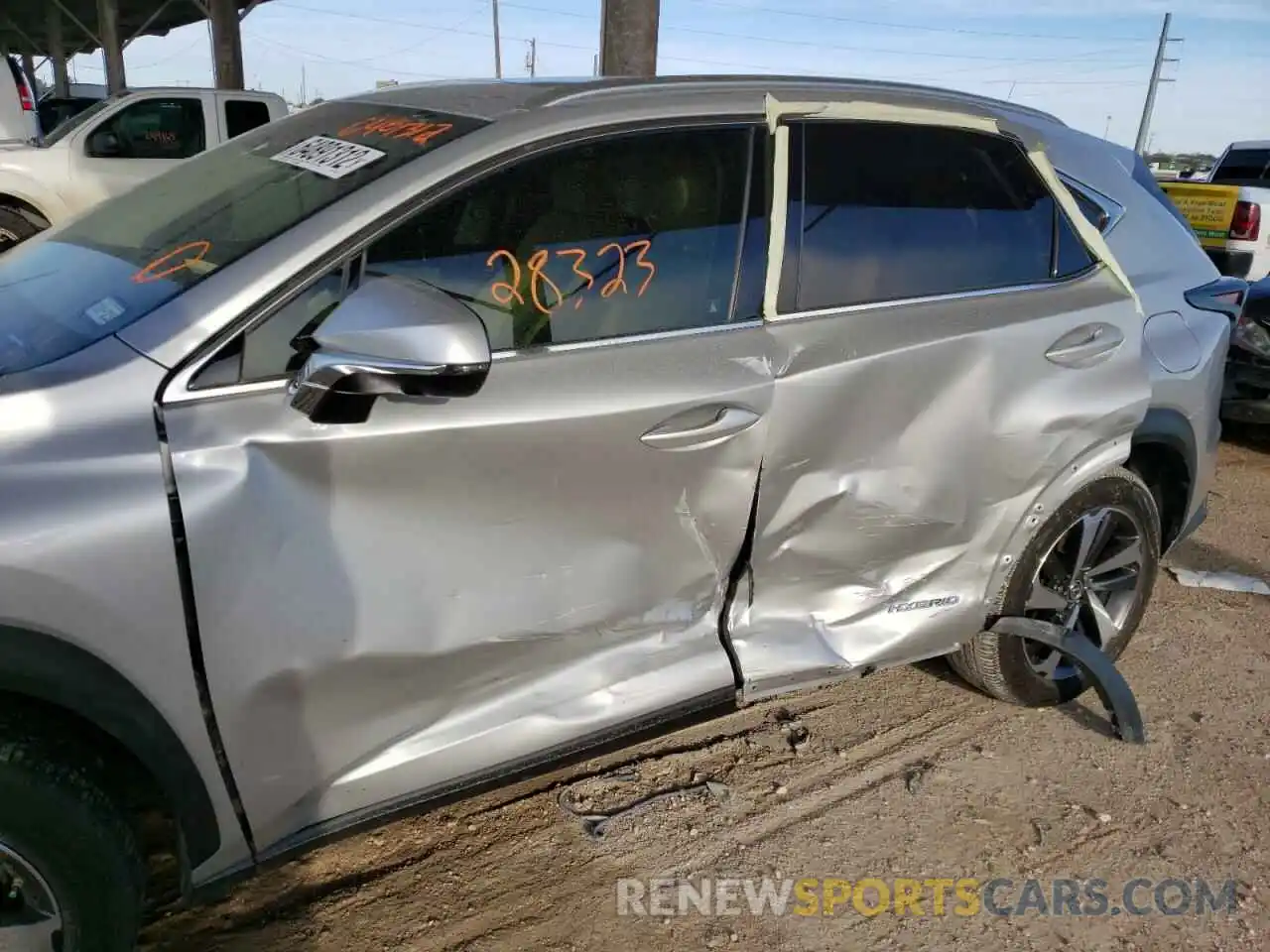 9 Photograph of a damaged car JTJBJRBZ3K2119803 LEXUS NX 2019