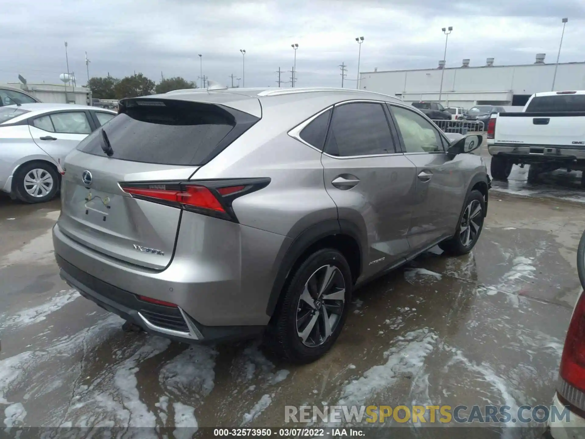 4 Photograph of a damaged car JTJBJRBZ3K2122653 LEXUS NX 2019