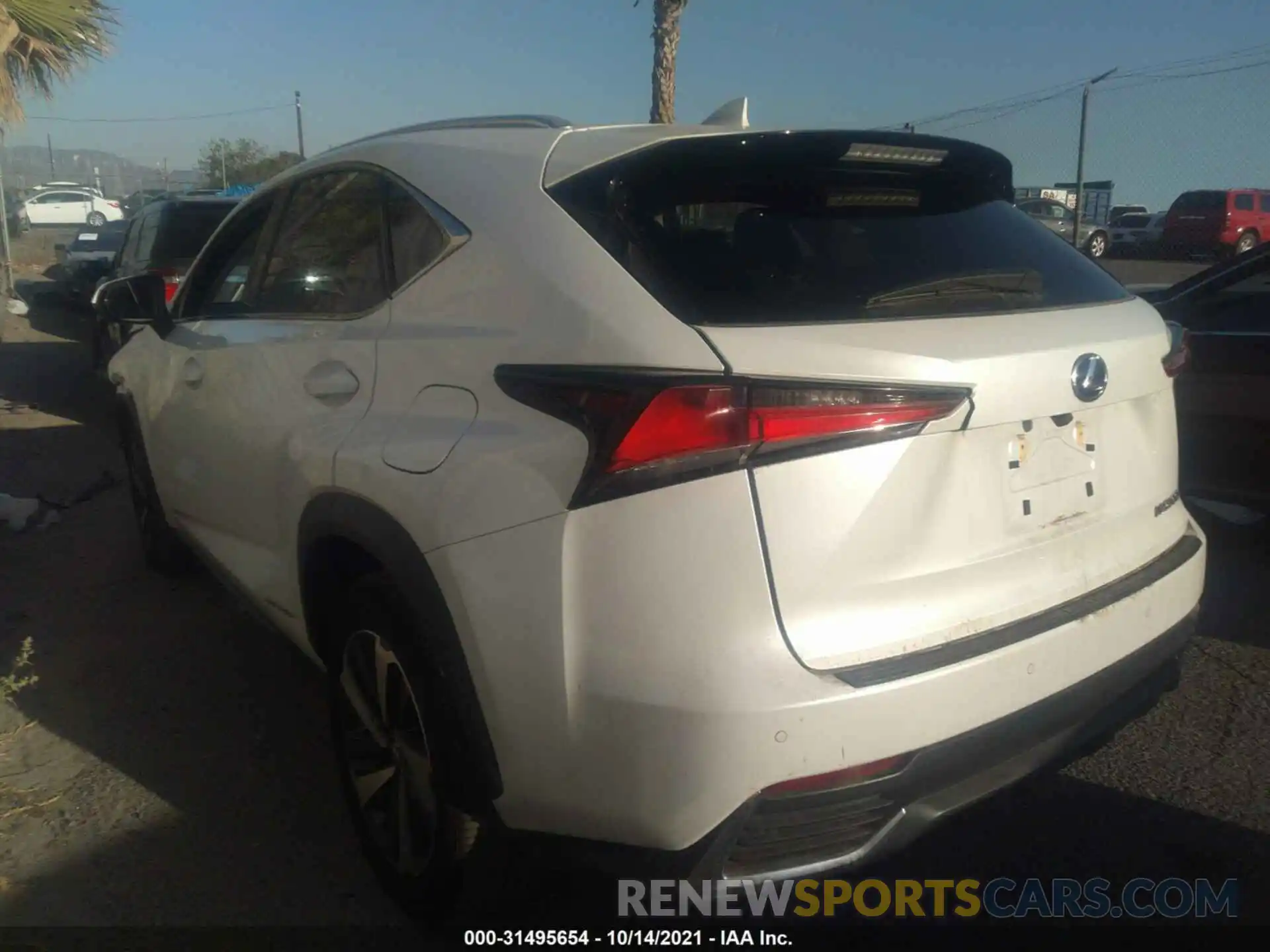 3 Фотография поврежденного автомобиля JTJBJRBZ3K2124984 LEXUS NX 2019