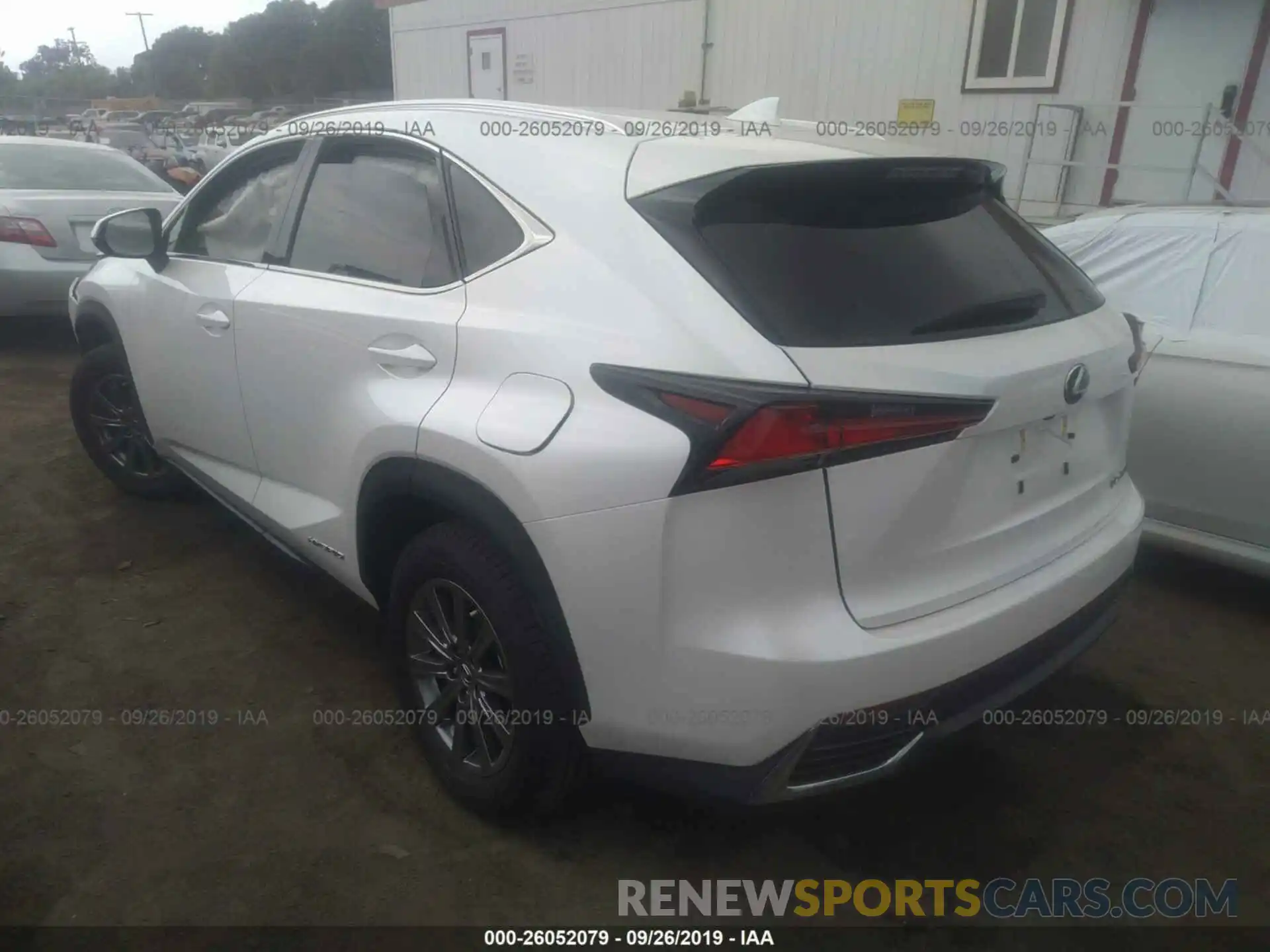 3 Фотография поврежденного автомобиля JTJBJRBZ4K2097598 LEXUS NX 2019