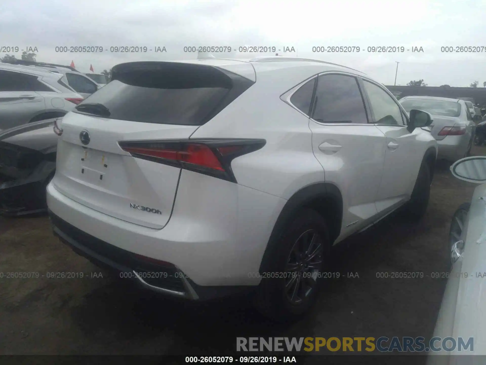 4 Фотография поврежденного автомобиля JTJBJRBZ4K2097598 LEXUS NX 2019