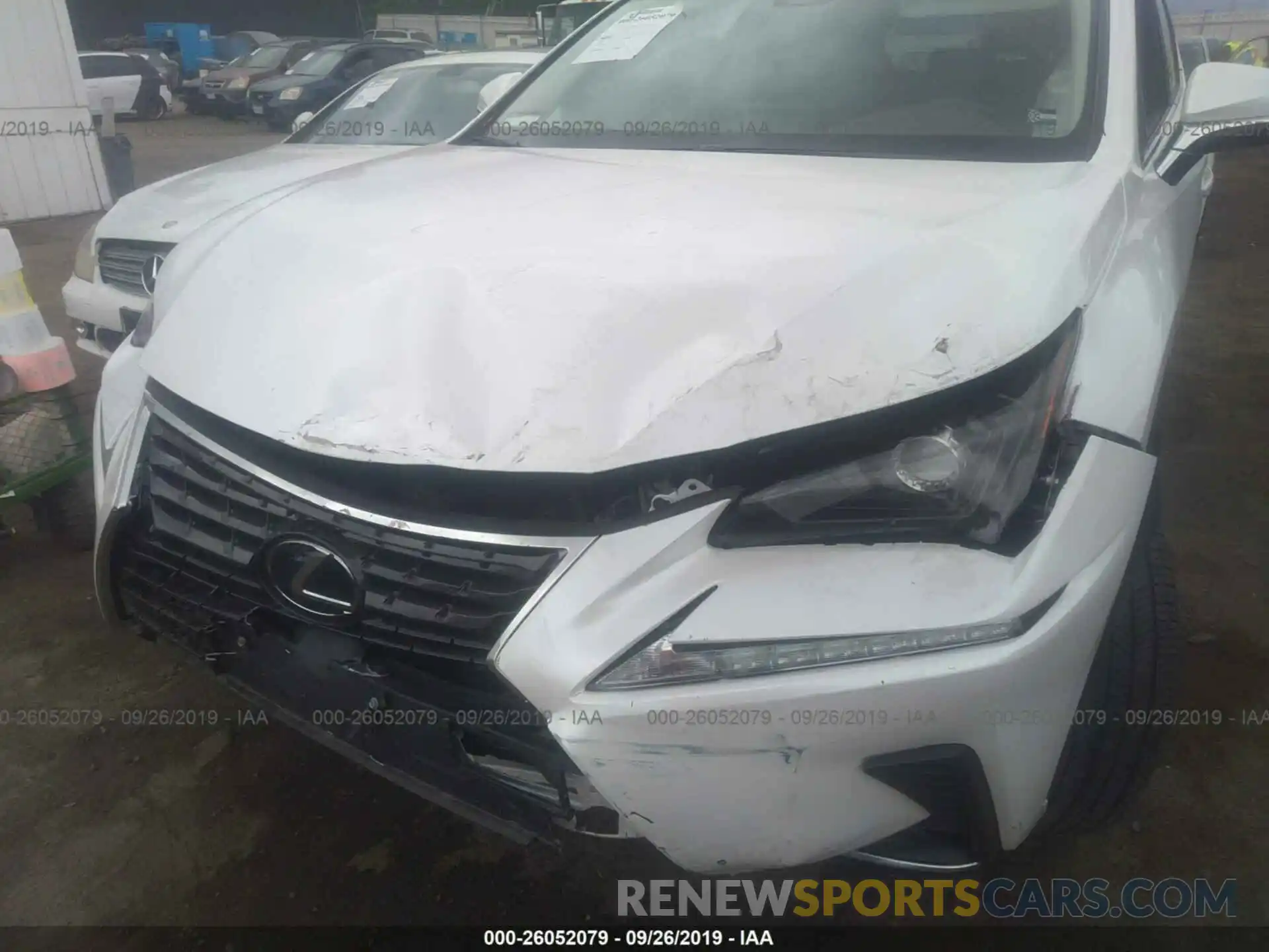 6 Photograph of a damaged car JTJBJRBZ4K2097598 LEXUS NX 2019