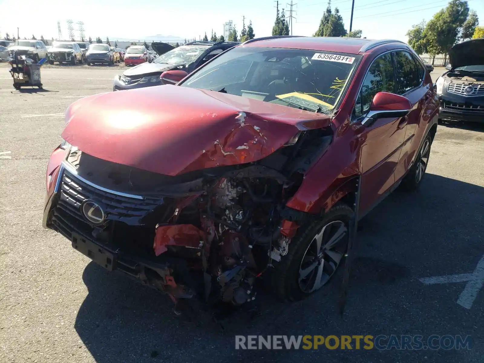 9 Photograph of a damaged car JTJBJRBZ4K2099304 LEXUS NX 2019