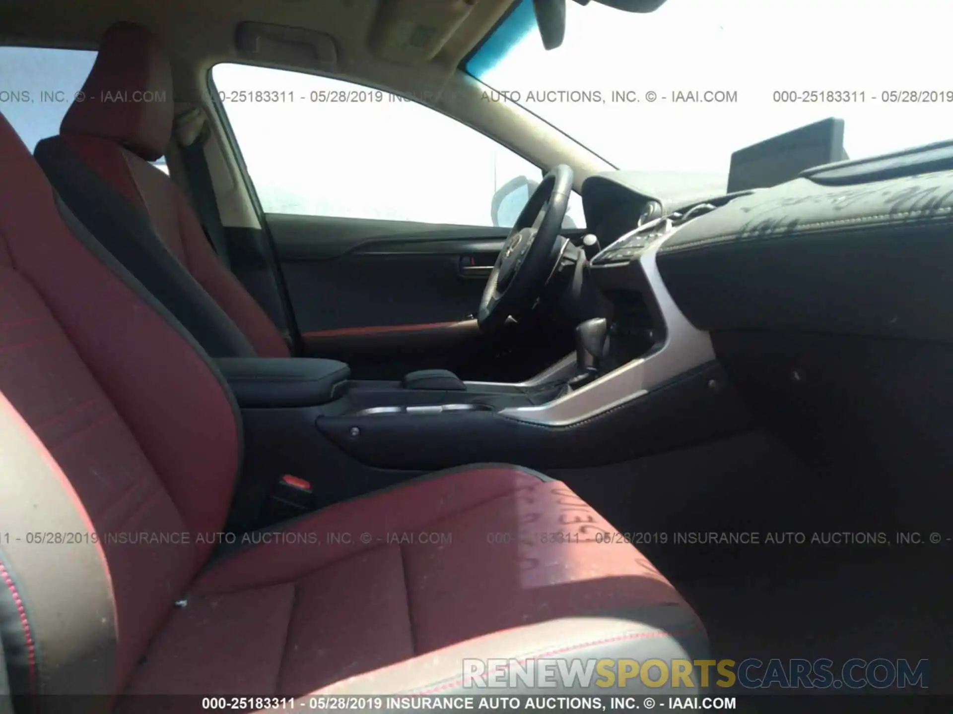 5 Photograph of a damaged car JTJBJRBZ4K2108695 LEXUS NX 2019