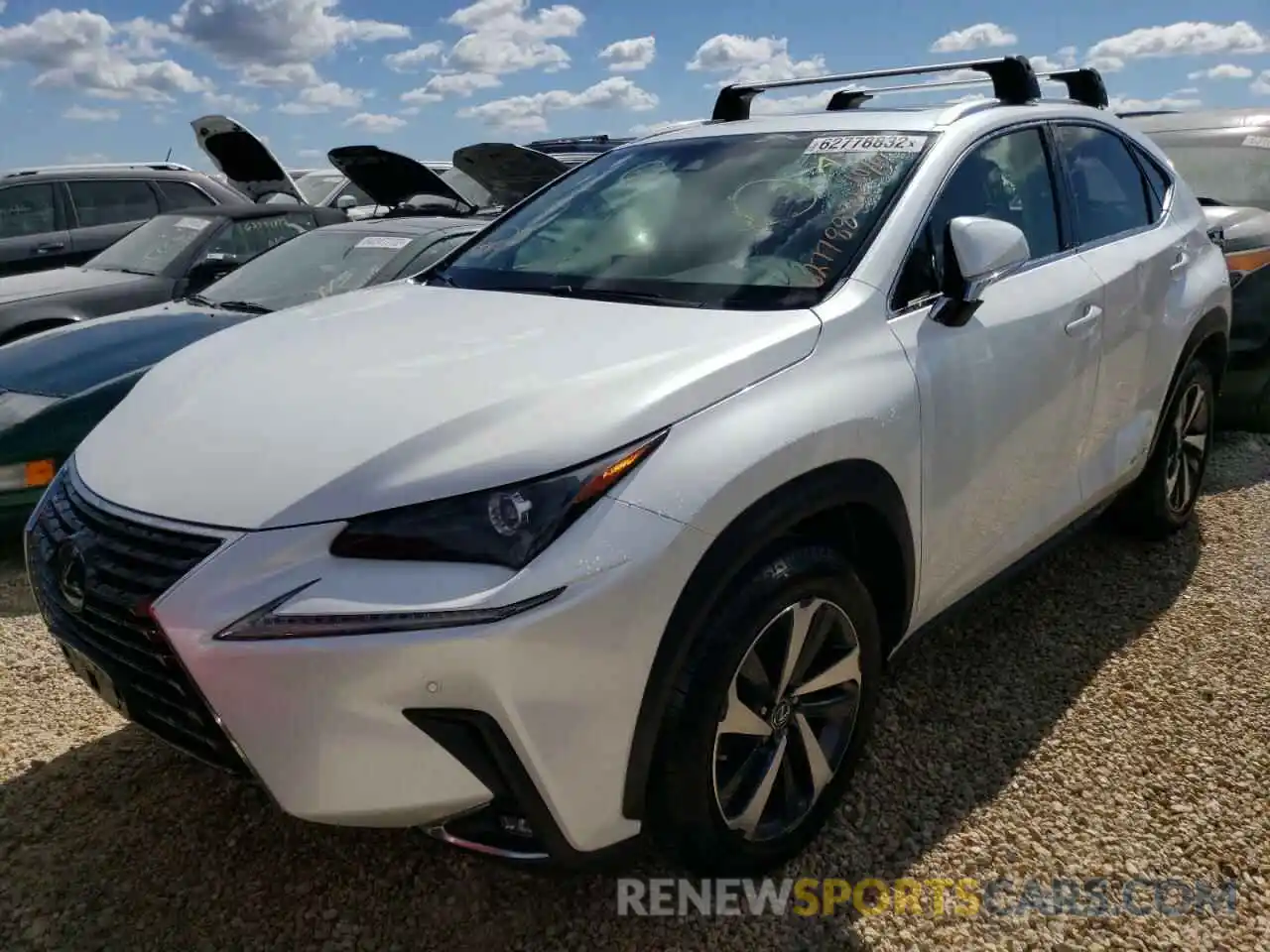 2 Photograph of a damaged car JTJBJRBZ4K2112486 LEXUS NX 2019