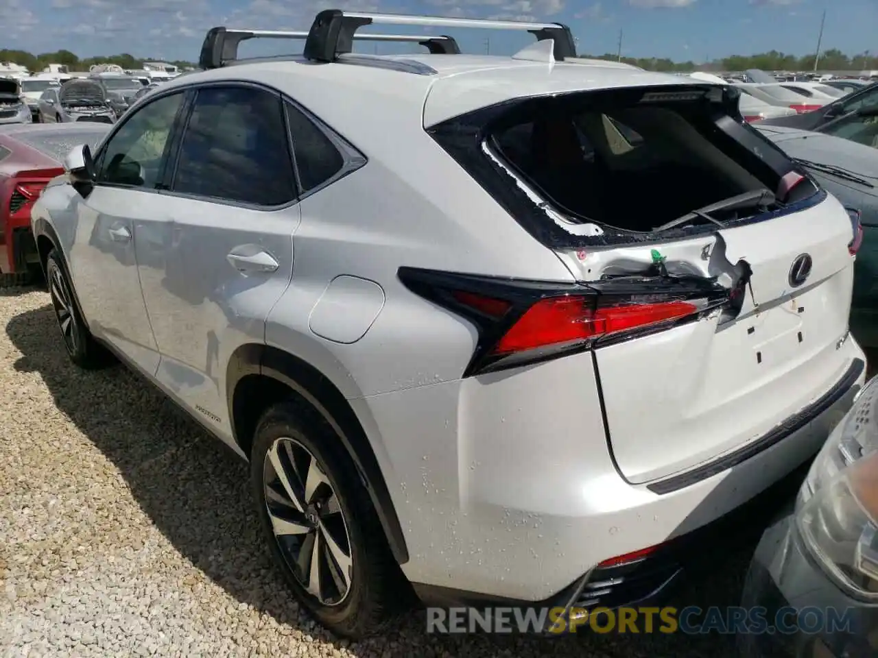 3 Photograph of a damaged car JTJBJRBZ4K2112486 LEXUS NX 2019