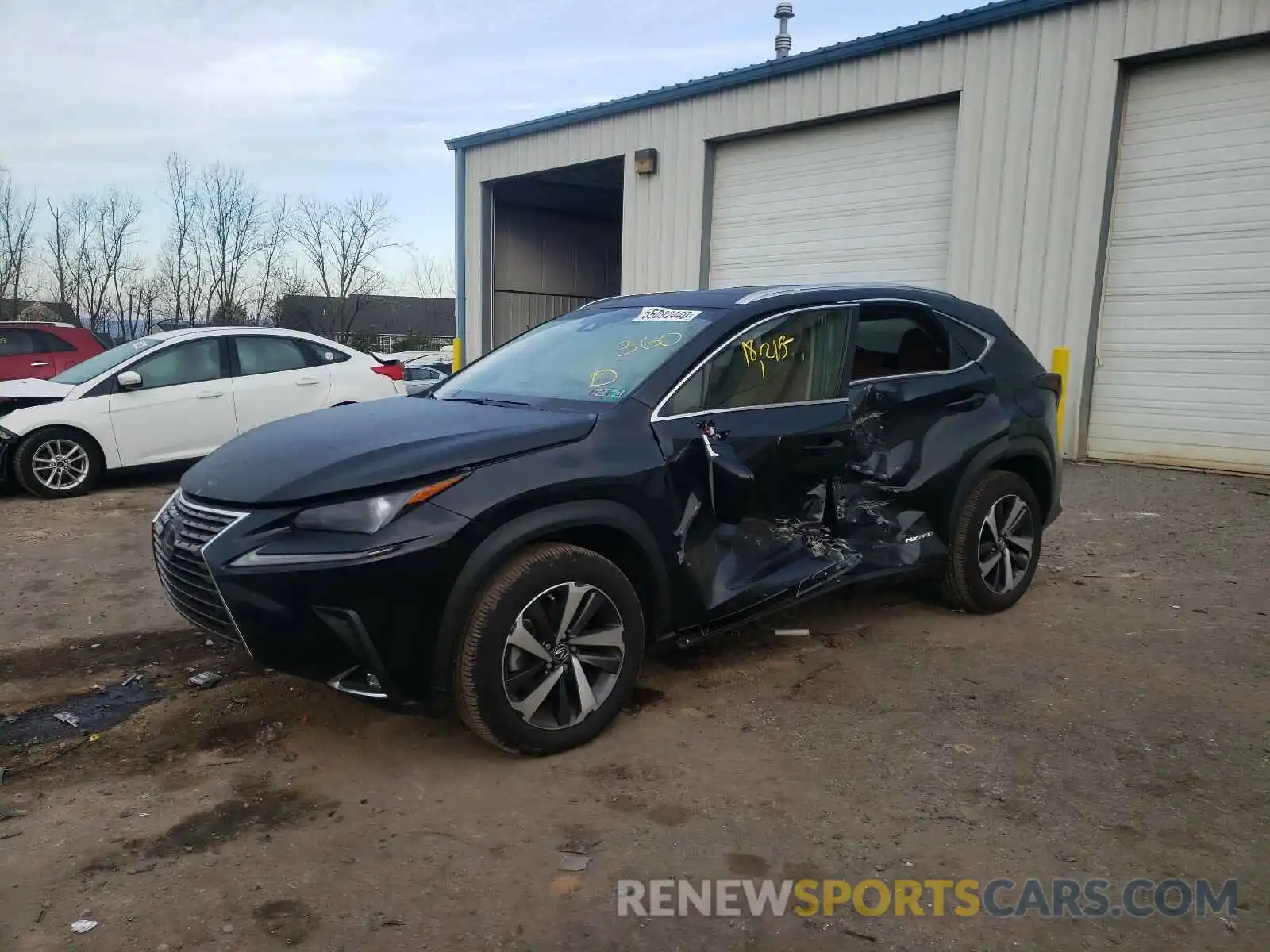 2 Фотография поврежденного автомобиля JTJBJRBZ4K2119826 LEXUS NX 2019