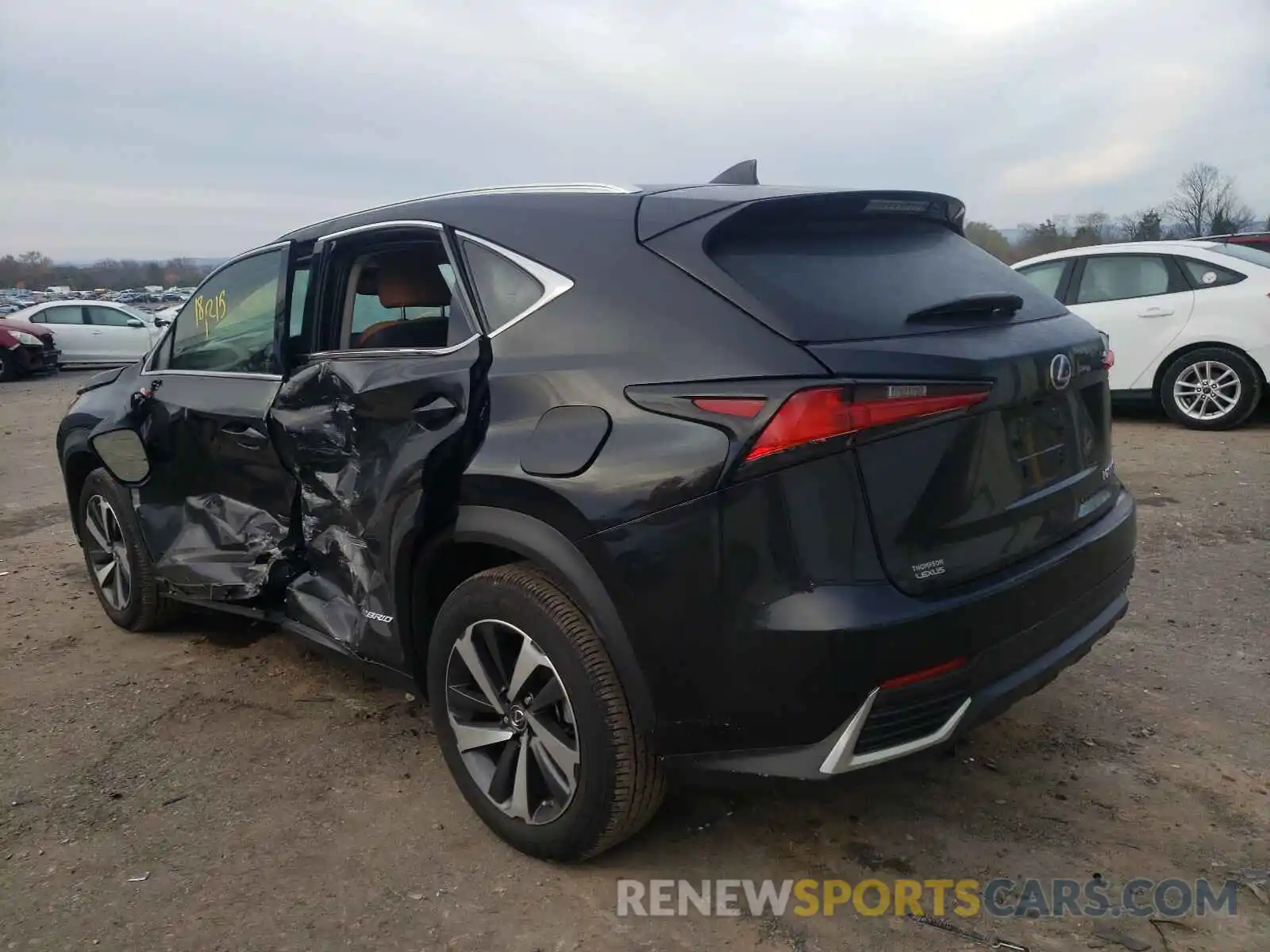 3 Photograph of a damaged car JTJBJRBZ4K2119826 LEXUS NX 2019