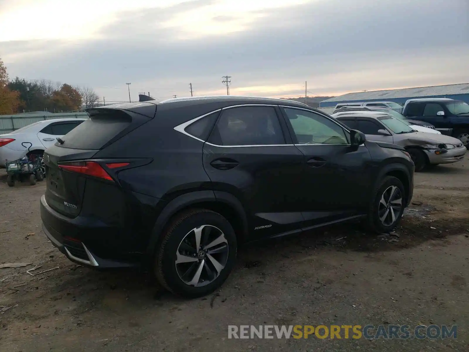 4 Фотография поврежденного автомобиля JTJBJRBZ4K2119826 LEXUS NX 2019