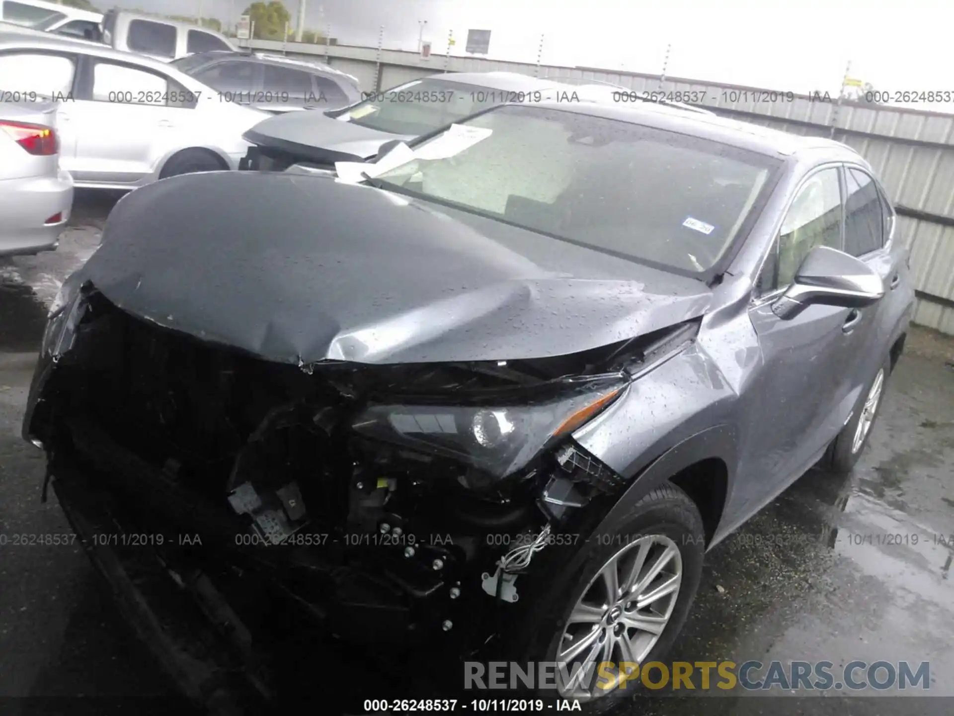 2 Photograph of a damaged car JTJBJRBZ5K2100282 LEXUS NX 2019