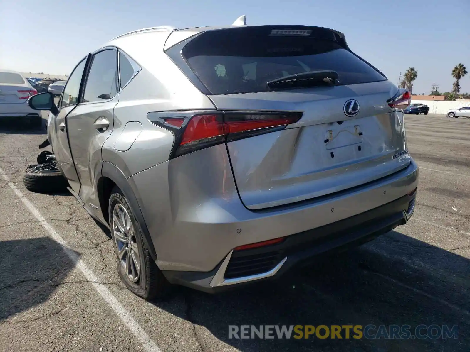 3 Photograph of a damaged car JTJBJRBZ5K2103814 LEXUS NX 2019