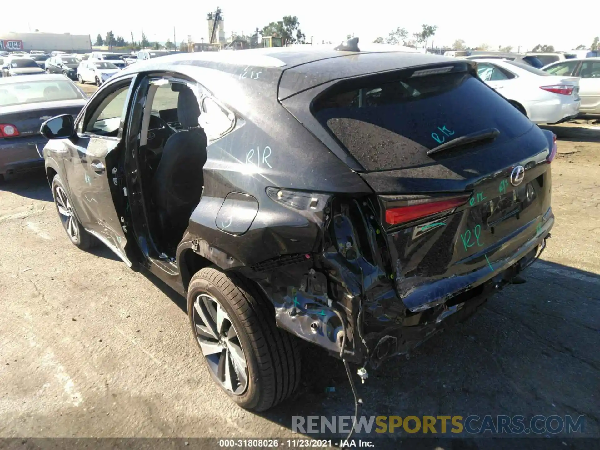 3 Photograph of a damaged car JTJBJRBZ5K2106194 LEXUS NX 2019