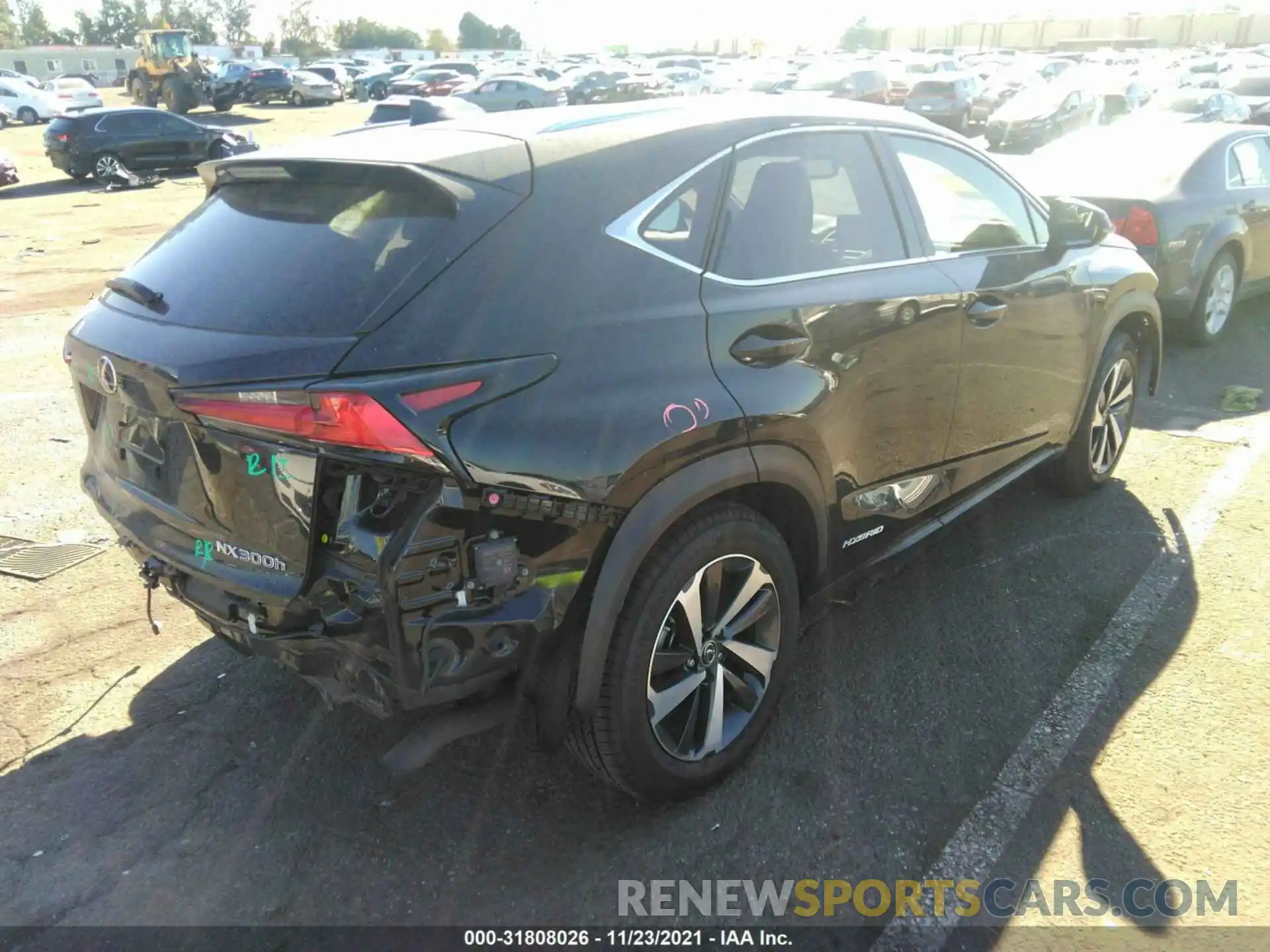 4 Photograph of a damaged car JTJBJRBZ5K2106194 LEXUS NX 2019