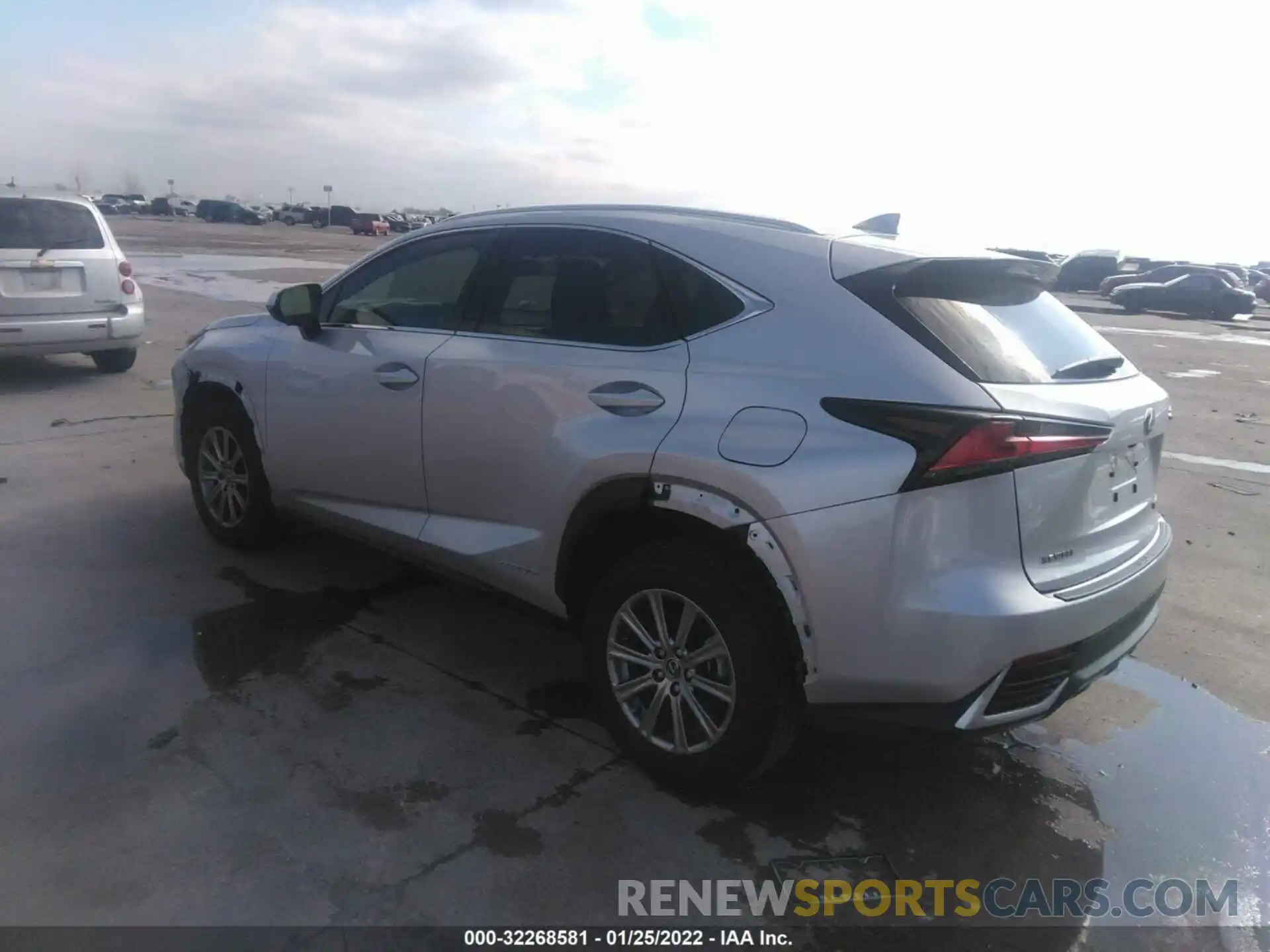 3 Фотография поврежденного автомобиля JTJBJRBZ5K2107183 LEXUS NX 2019