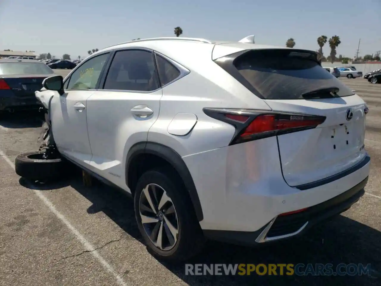 3 Photograph of a damaged car JTJBJRBZ5K2107734 LEXUS NX 2019