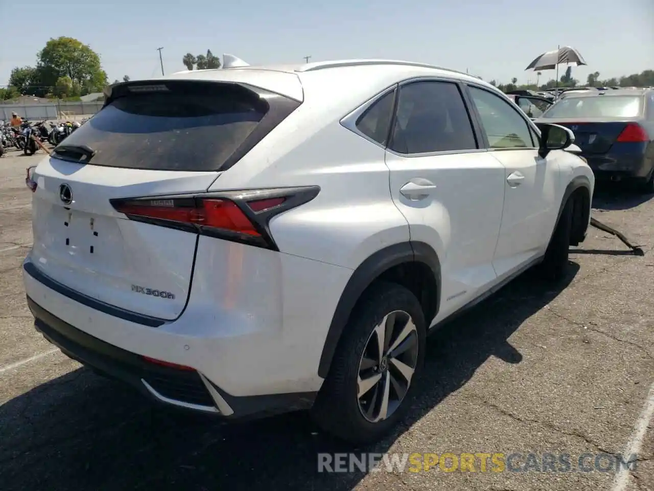 4 Фотография поврежденного автомобиля JTJBJRBZ5K2107734 LEXUS NX 2019