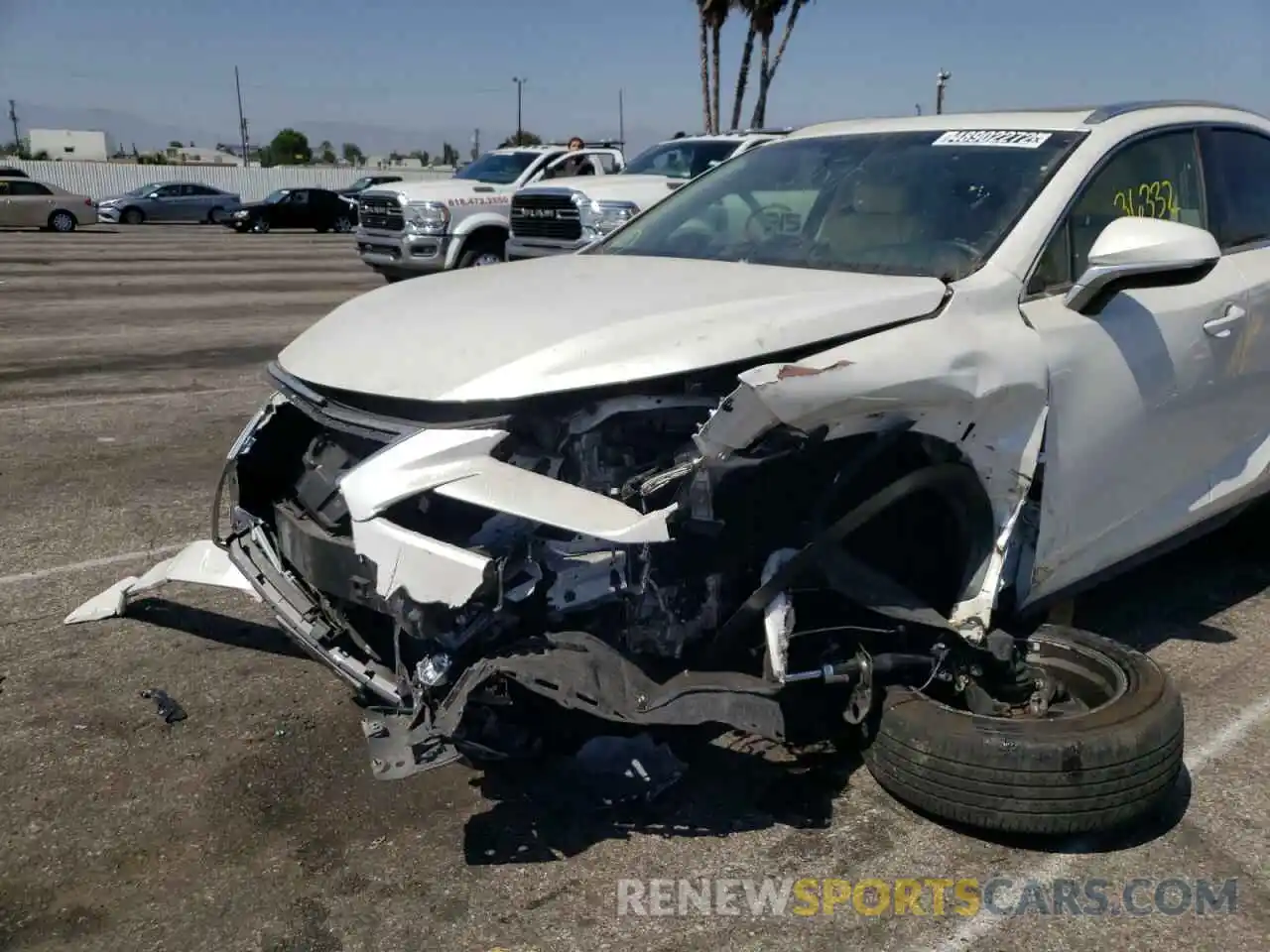 9 Photograph of a damaged car JTJBJRBZ5K2107734 LEXUS NX 2019