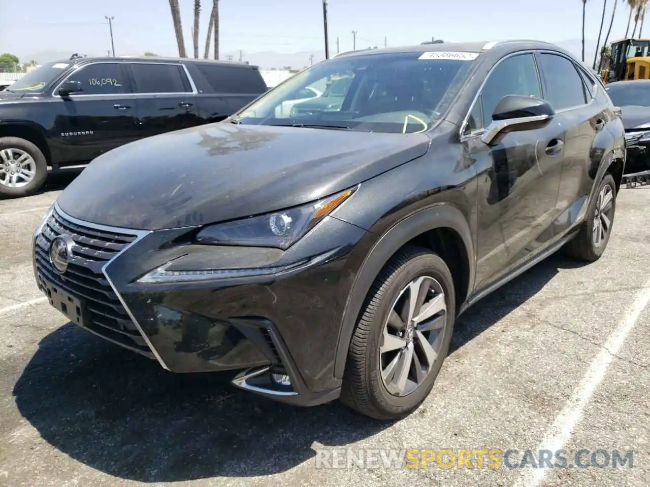 2 Photograph of a damaged car JTJBJRBZ5K2111069 LEXUS NX 2019