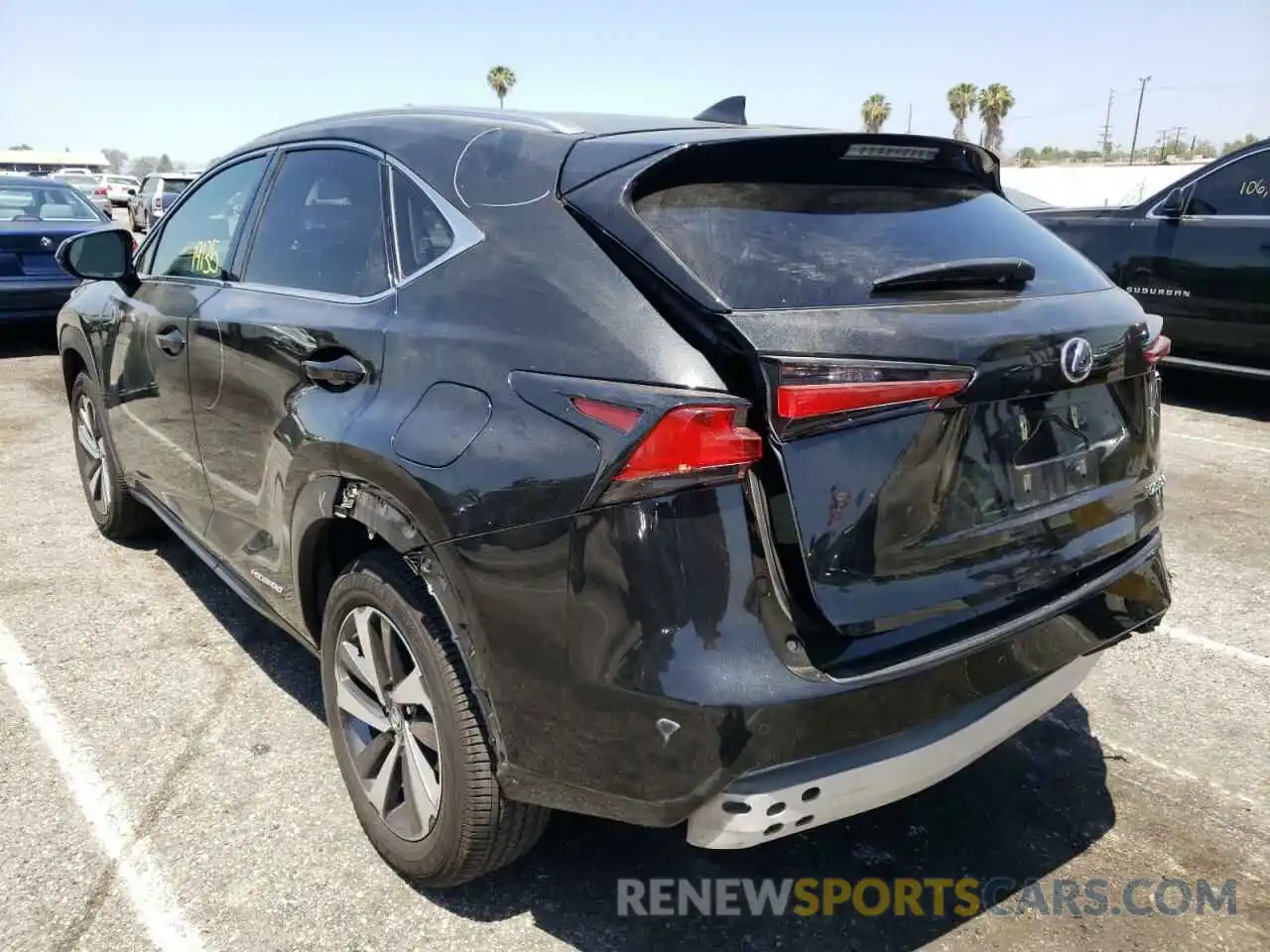 3 Photograph of a damaged car JTJBJRBZ5K2111069 LEXUS NX 2019