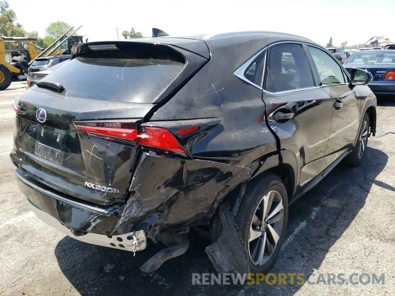 4 Photograph of a damaged car JTJBJRBZ5K2111069 LEXUS NX 2019