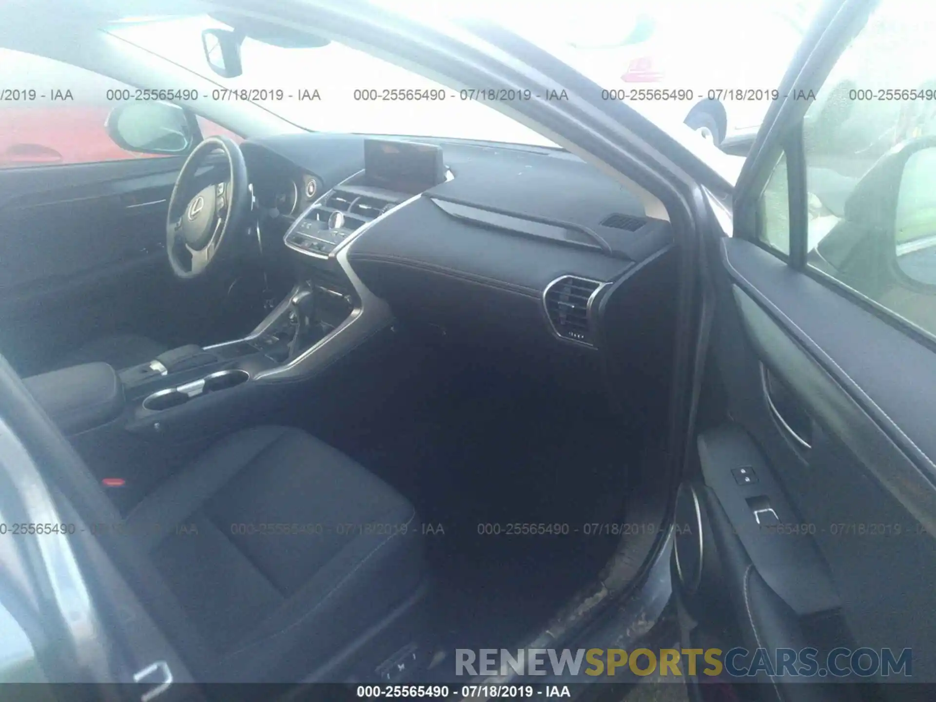 5 Photograph of a damaged car JTJBJRBZ5K2112321 LEXUS NX 2019