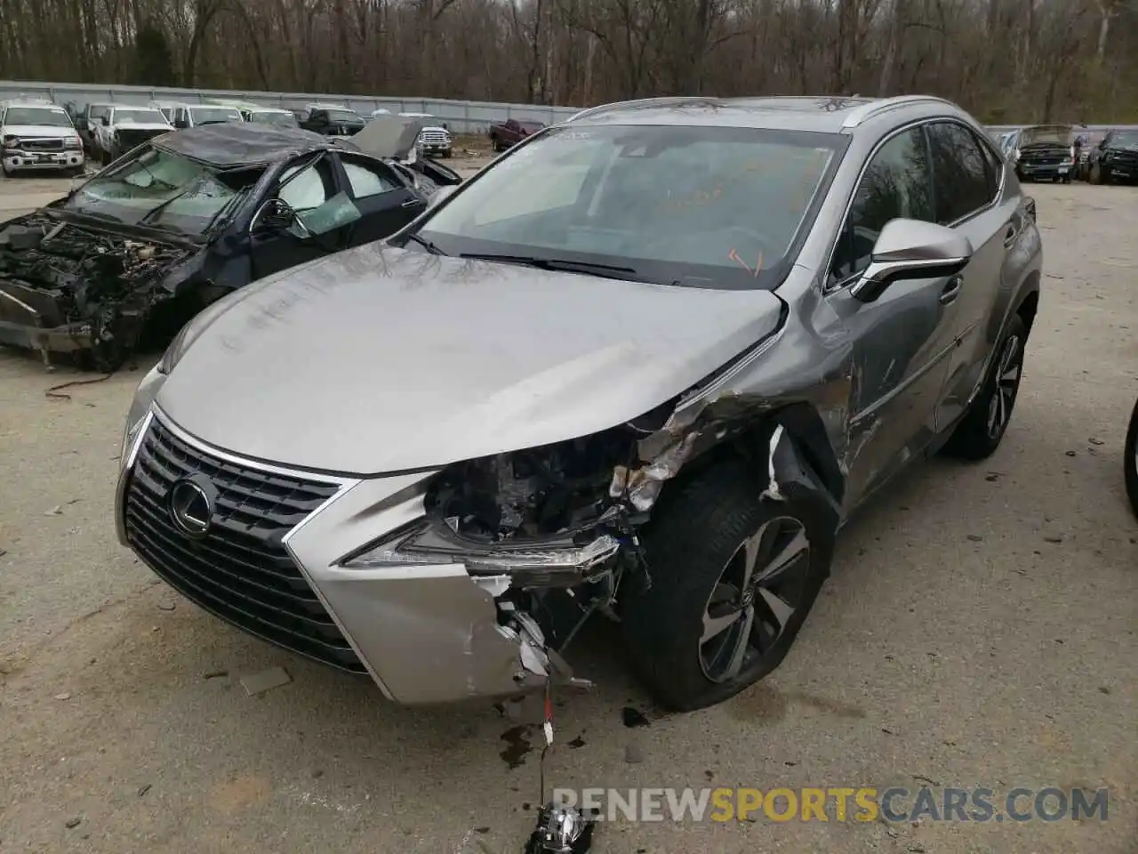 2 Photograph of a damaged car JTJBJRBZ5K2112920 LEXUS NX 2019