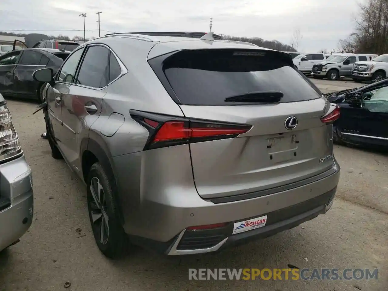 3 Photograph of a damaged car JTJBJRBZ5K2112920 LEXUS NX 2019