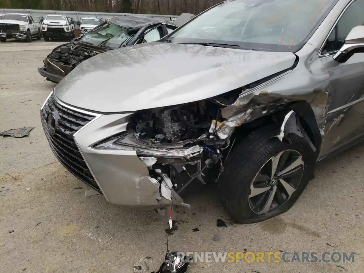 9 Фотография поврежденного автомобиля JTJBJRBZ5K2112920 LEXUS NX 2019