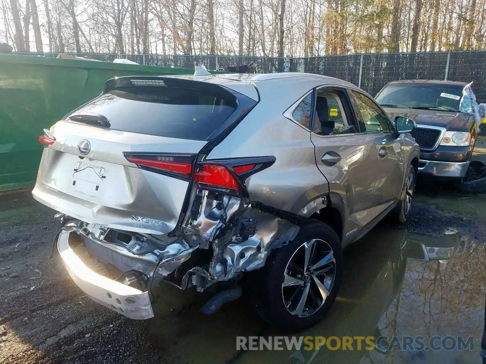 4 Photograph of a damaged car JTJBJRBZ5K2114912 LEXUS NX 2019