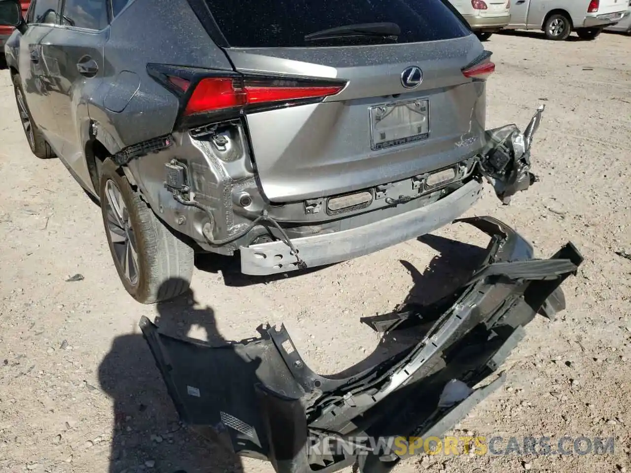 9 Фотография поврежденного автомобиля JTJBJRBZ5K2118085 LEXUS NX 2019