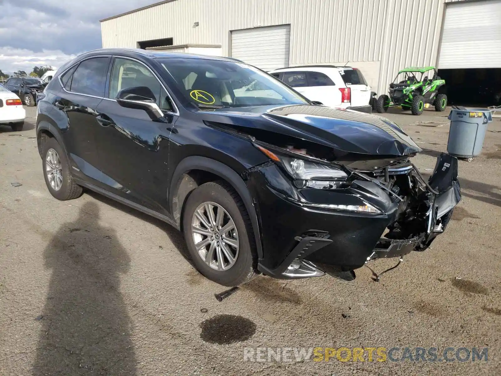 1 Photograph of a damaged car JTJBJRBZ5K2123822 LEXUS NX 2019