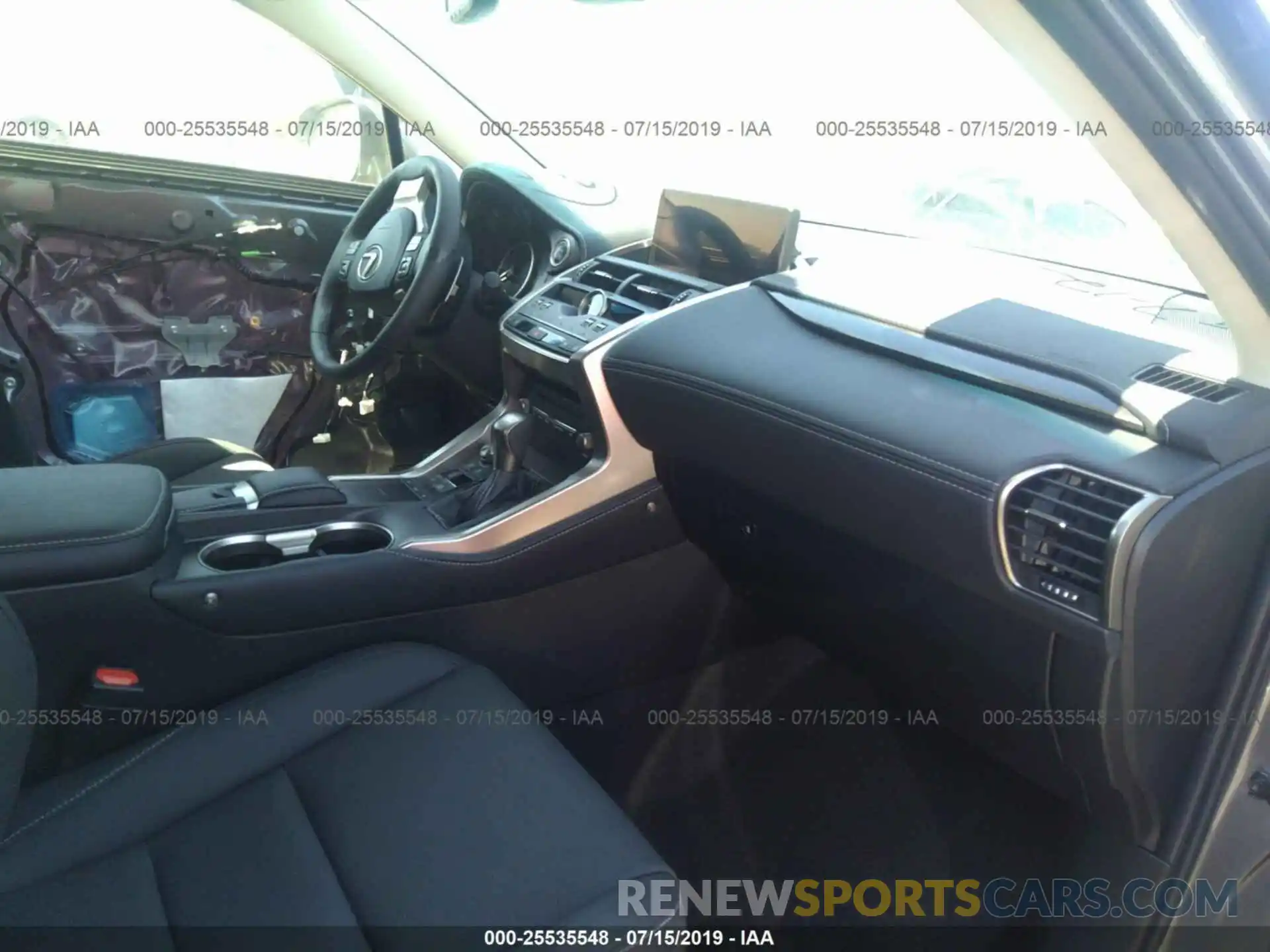 5 Photograph of a damaged car JTJBJRBZ5K2124307 LEXUS NX 2019