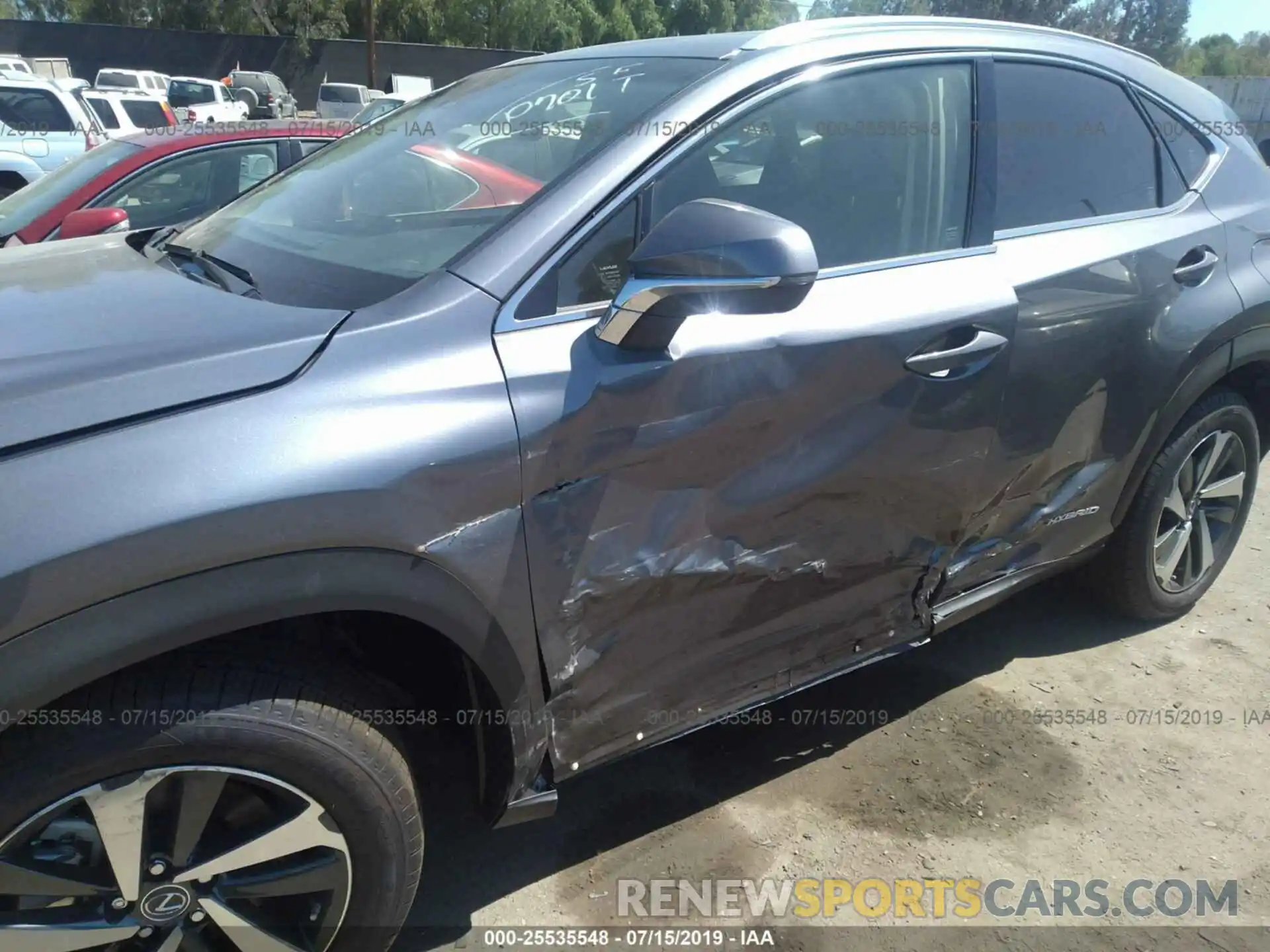 6 Photograph of a damaged car JTJBJRBZ5K2124307 LEXUS NX 2019