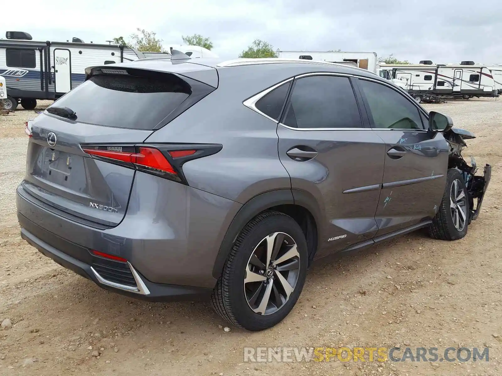 4 Photograph of a damaged car JTJBJRBZ6K2102817 LEXUS NX 2019