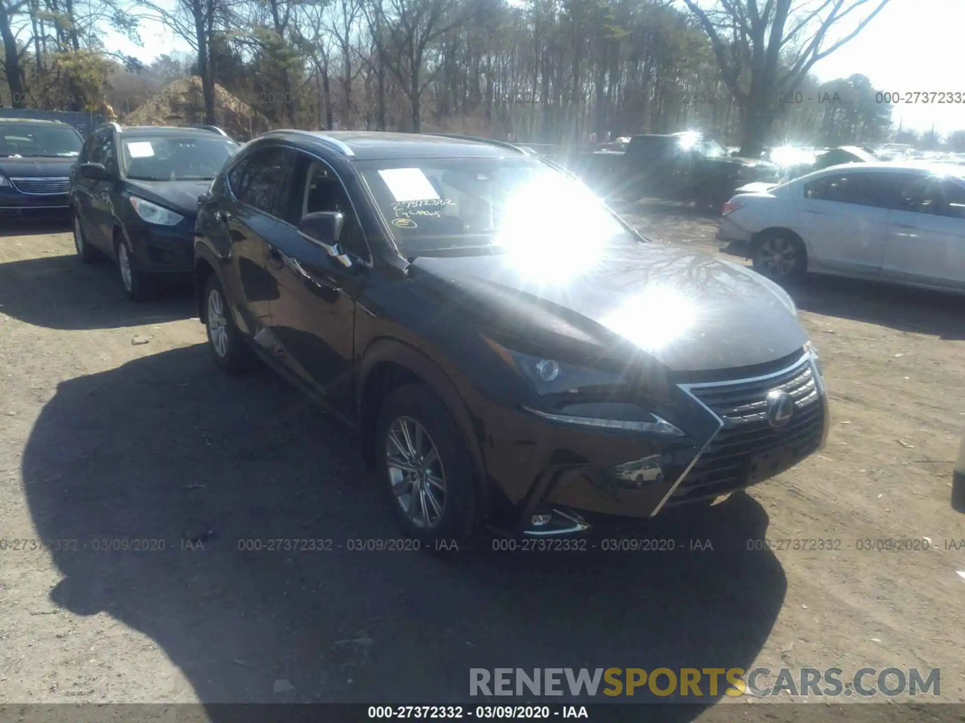 1 Photograph of a damaged car JTJBJRBZ6K2103904 LEXUS NX 2019