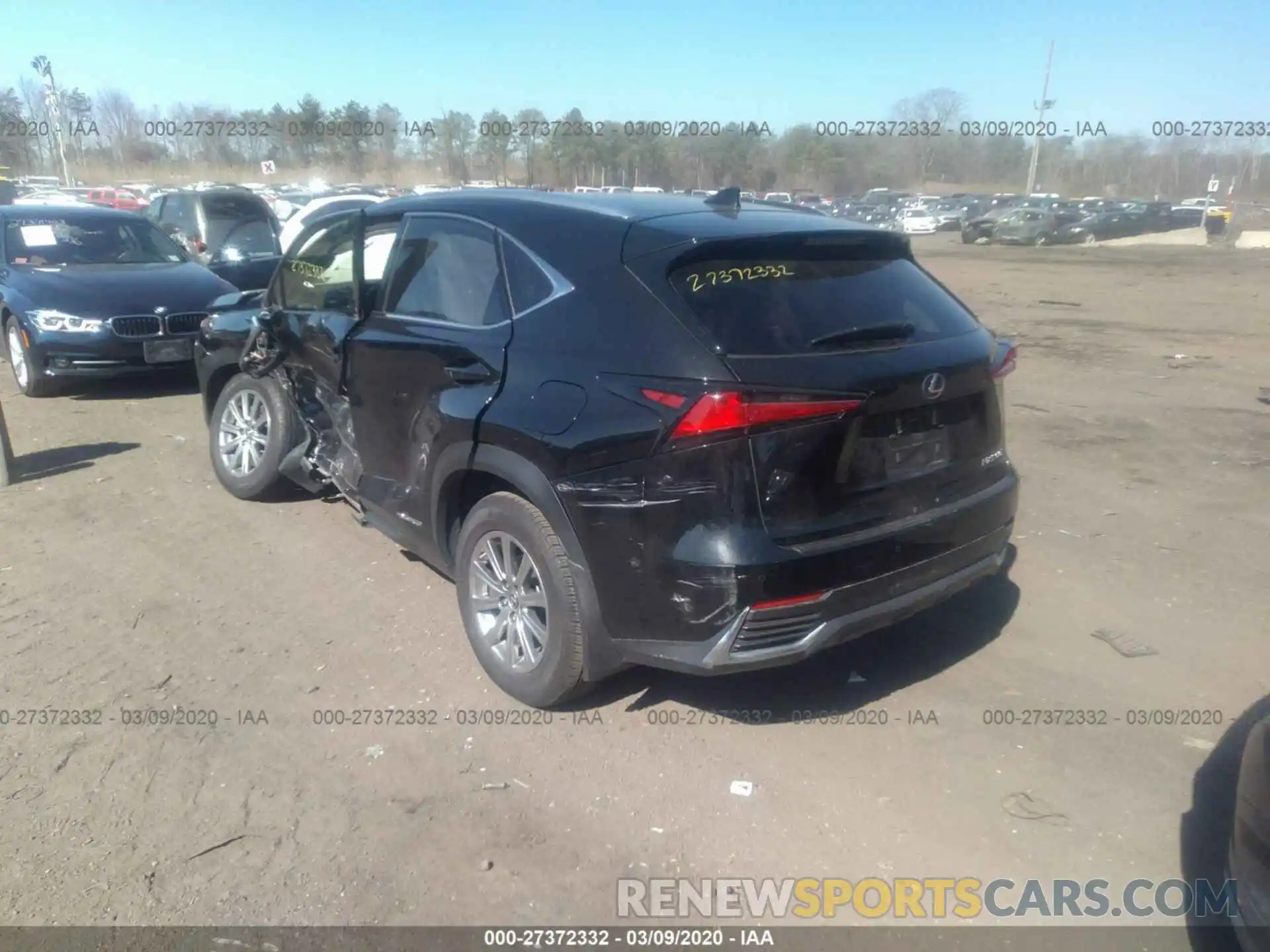 3 Фотография поврежденного автомобиля JTJBJRBZ6K2103904 LEXUS NX 2019